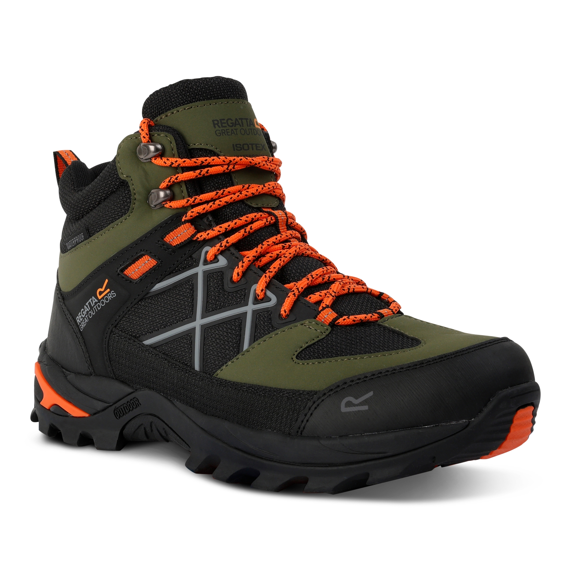 Men's Samaris III Walking Boots | Cypress Green Blaze Orange