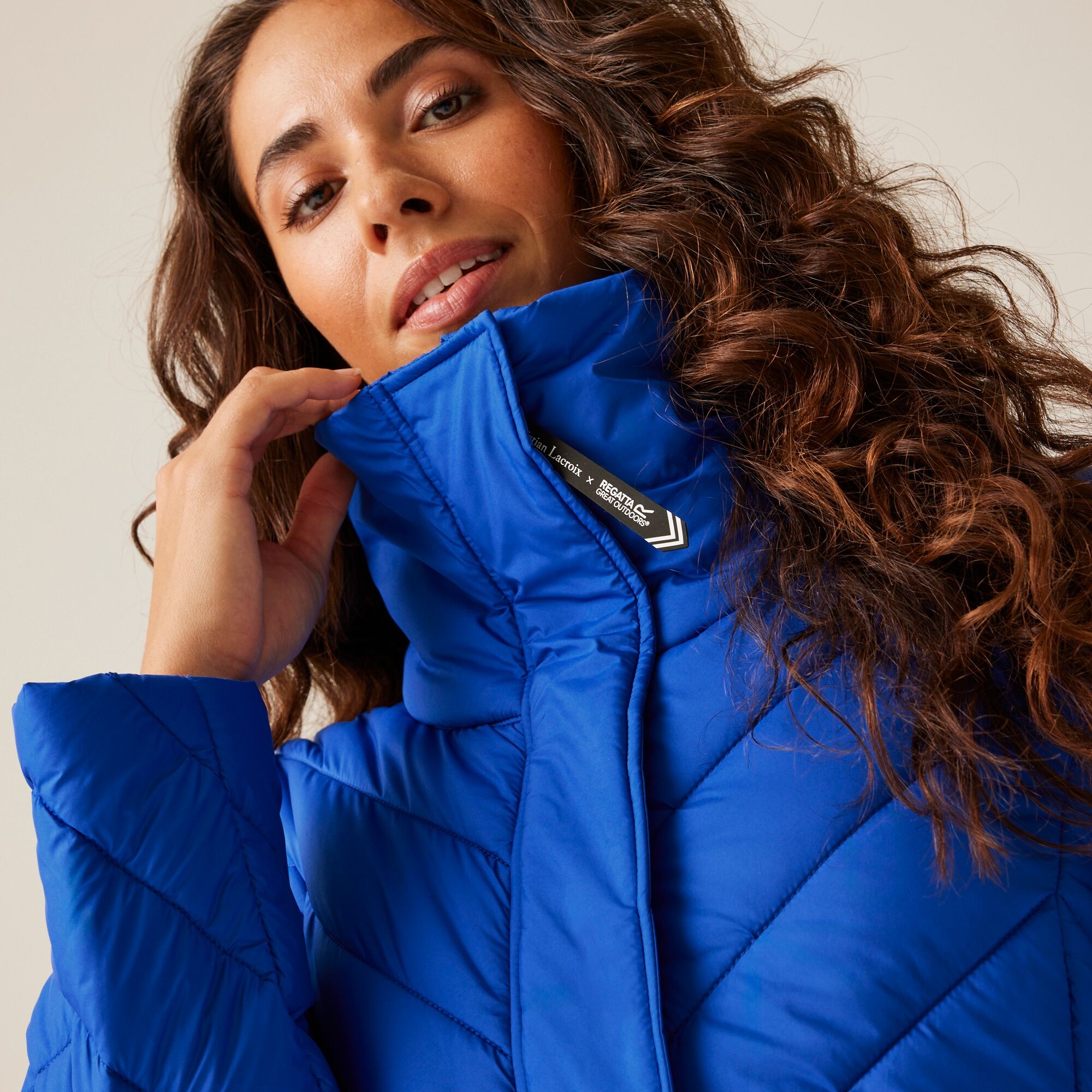 Christian Lacroix - Women's Caylus Quilted Jacket | Brightest Blue