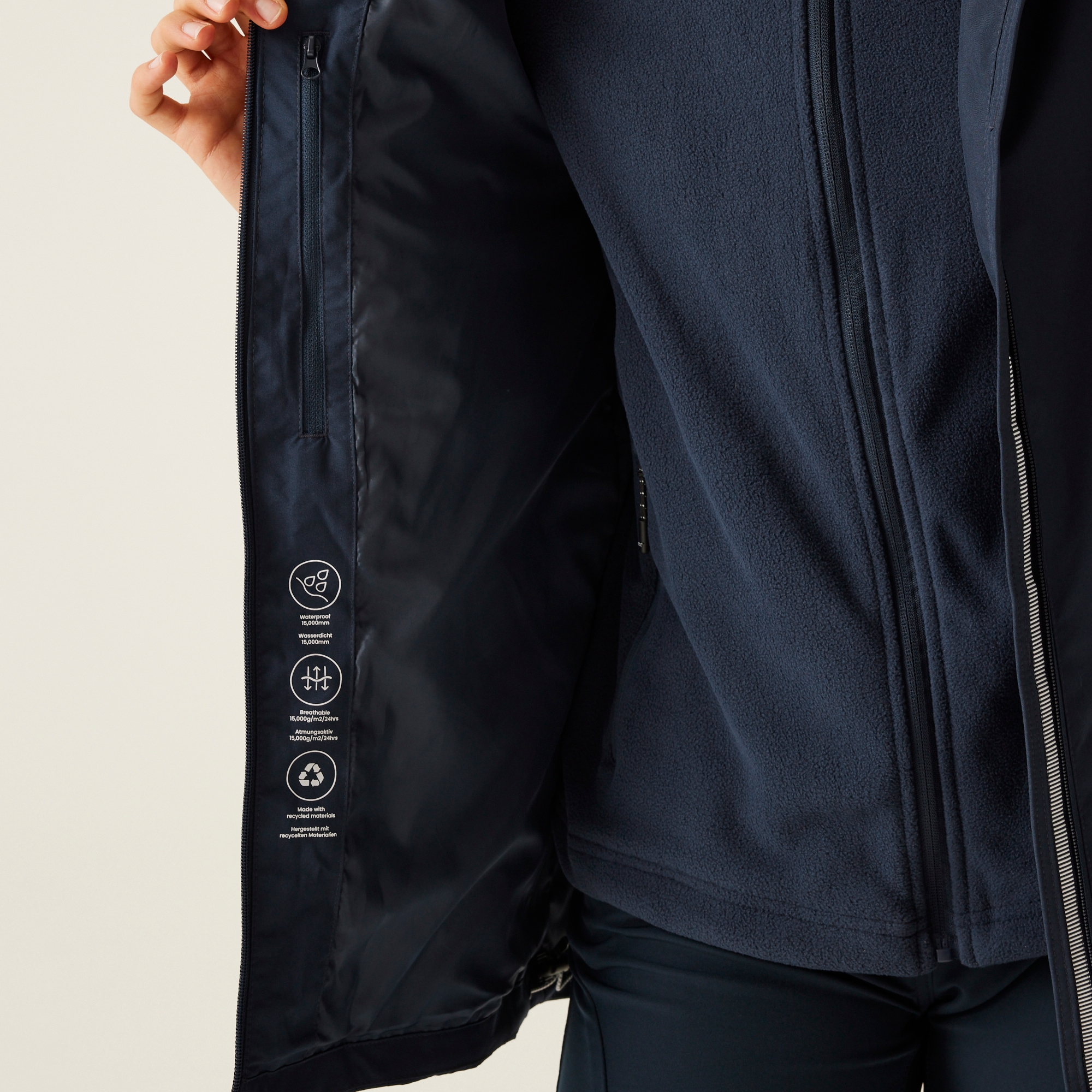 Women's Coriver 3-in-1 Jacket | Navy Navy Inner