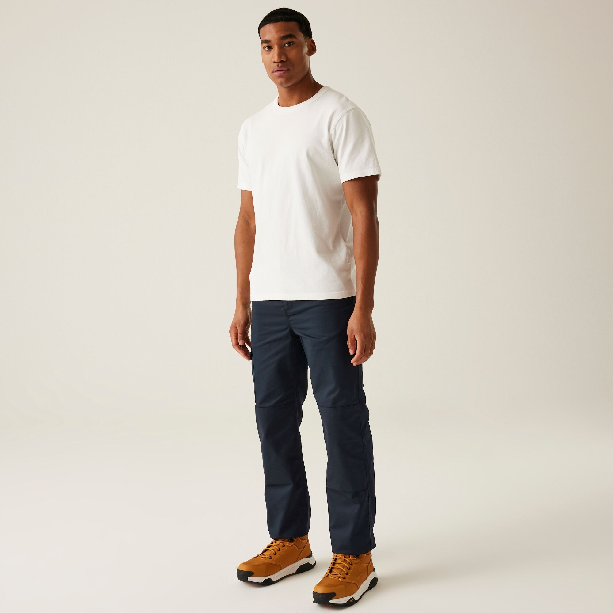 Men's Cargo Work Trousers | Navy