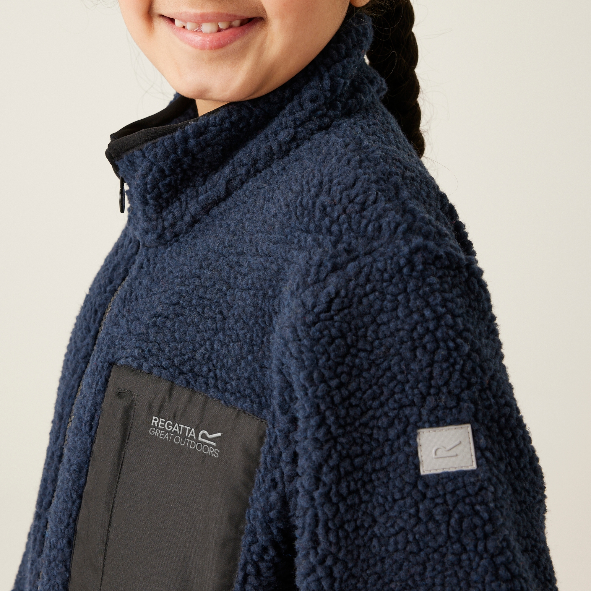 Kids' Frankie Full Zip Fleece | Navy