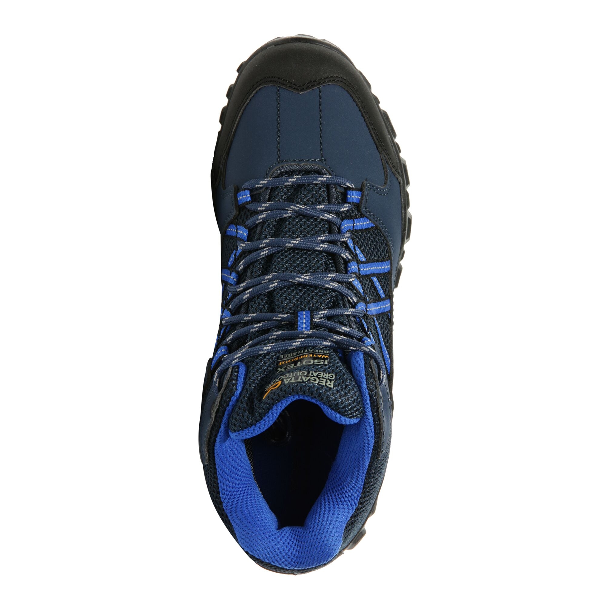 Kids' Edgepoint Waterproof Mid Walking Boots | Deep Space Imperial Blue