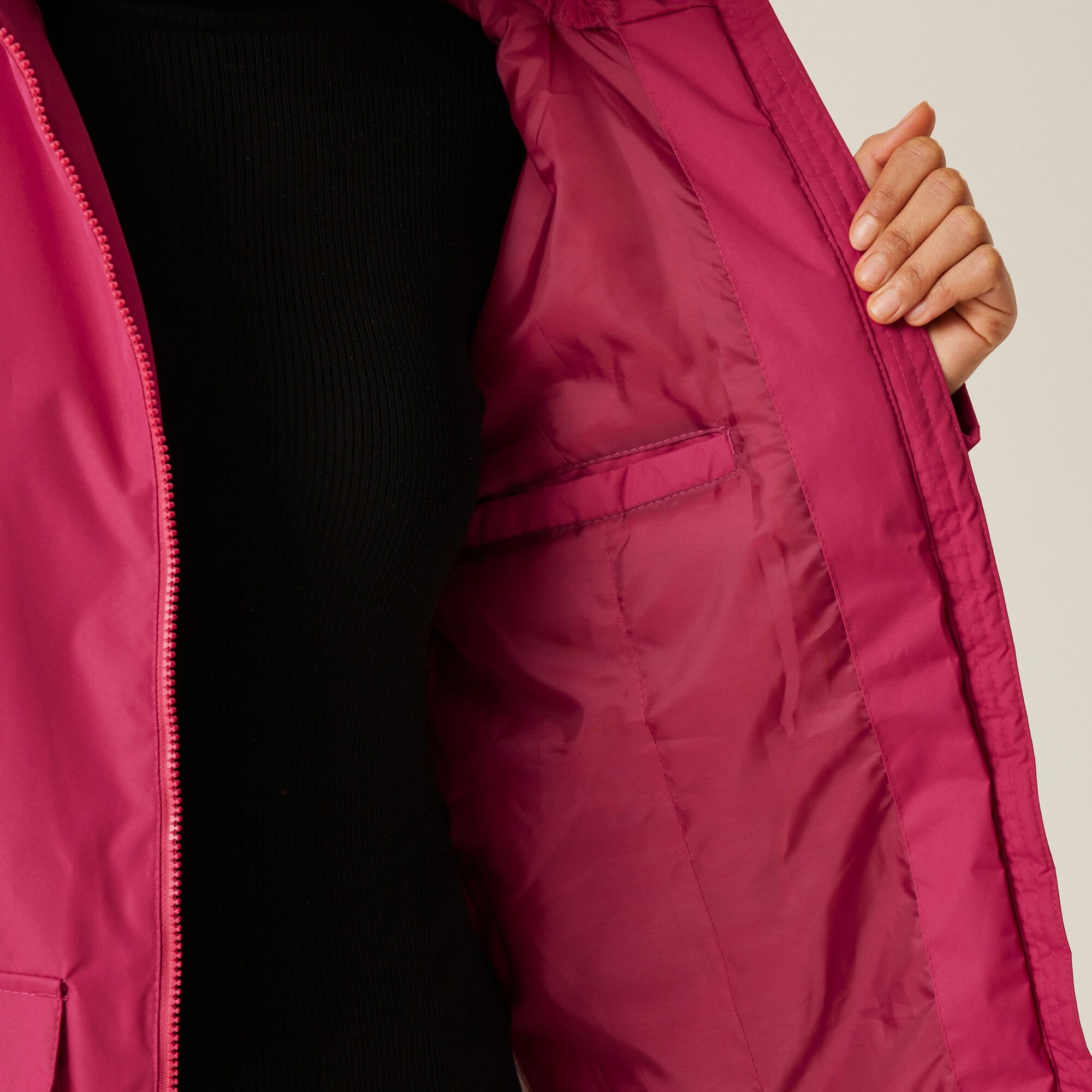 Women's Broadia Waterproof Jacket | Deep Pink