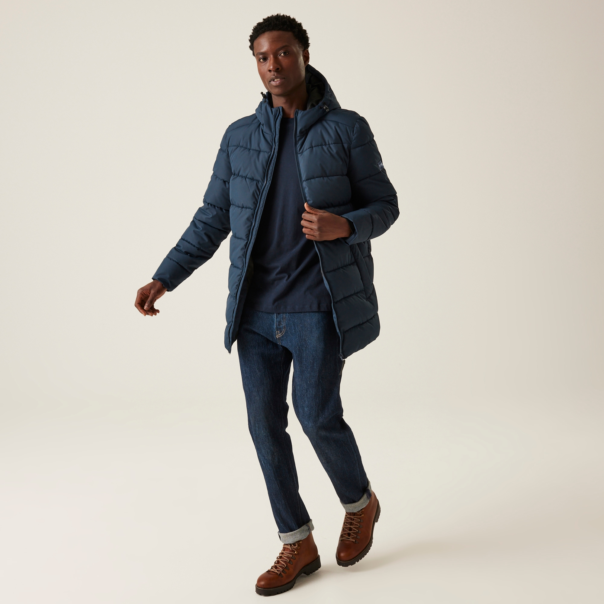 Men's Lakiver Padded Jacket | Navy