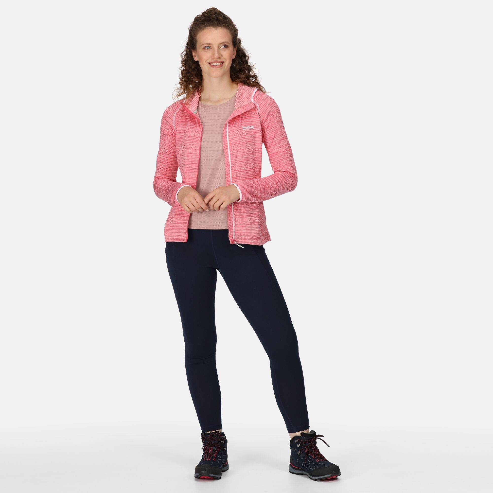 Women's Yonder Full Zip Hoody | Fruit Dove