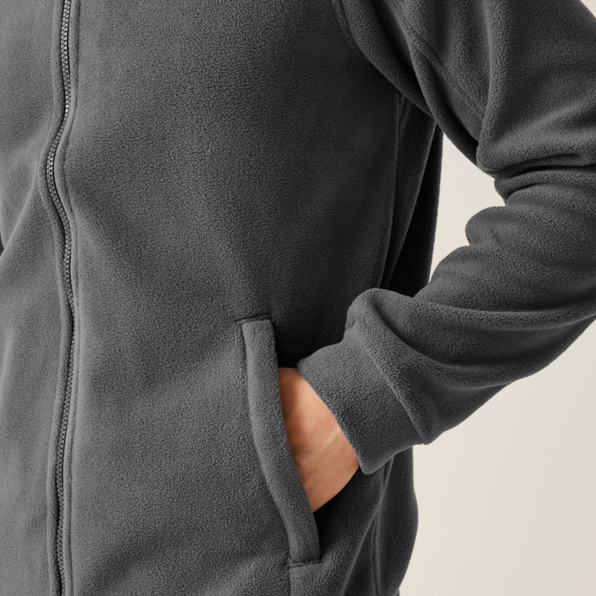 Men's Thor III Interactive Full Zip Fleece | Seal Grey