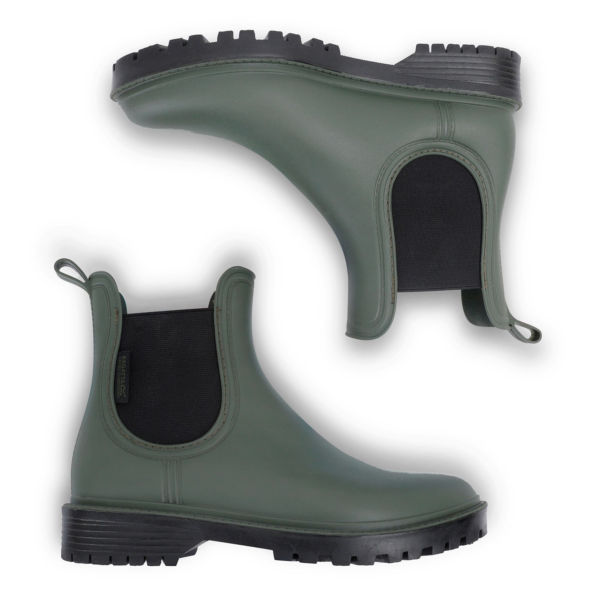 Lady Harriett II Ankle Wellies | Deep Green