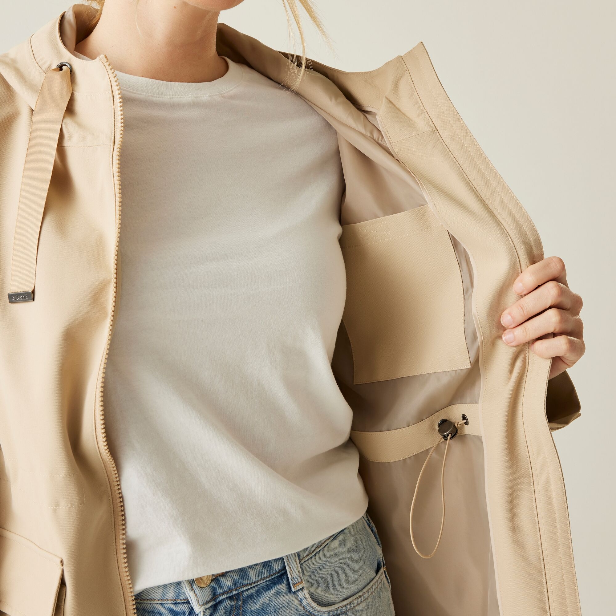 Women's Otilie Waterproof Jacket | White Pepper