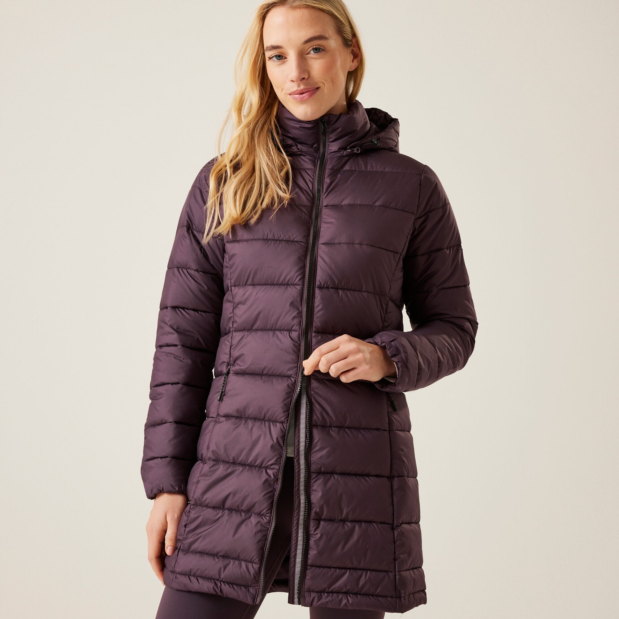 Women's Starler Insulated Padded Jacket | Deep Plum