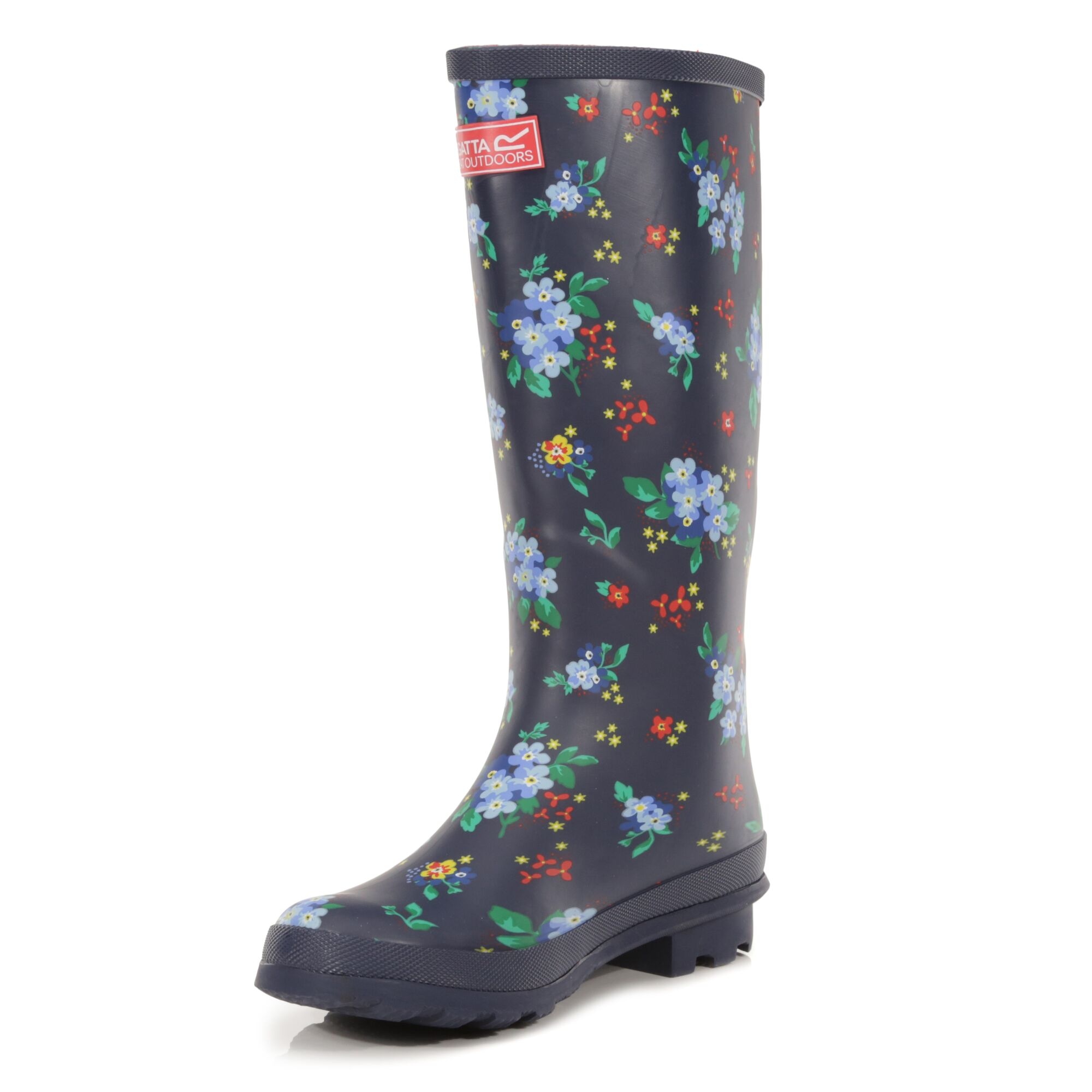 Women's Fairweather II Wellies | Navy Rebel Red