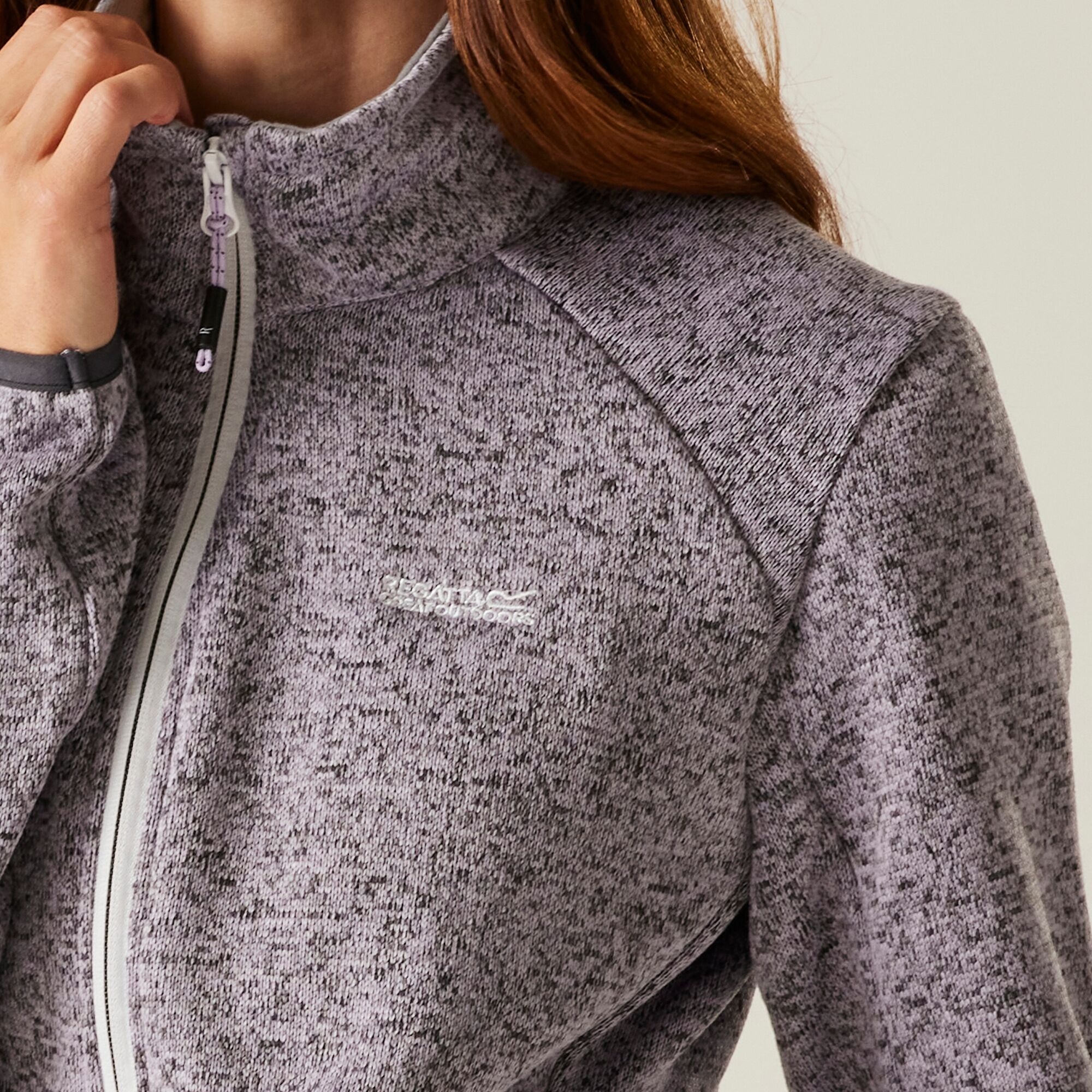 Women's Newhill II Full Zip Fleece | Lilac Thistle Lilac Hint