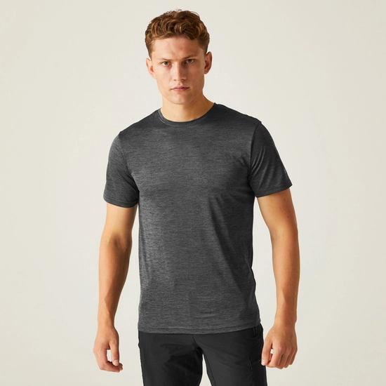 Men's Fingal Edition Marl T-Shirt | Tangerine Tango