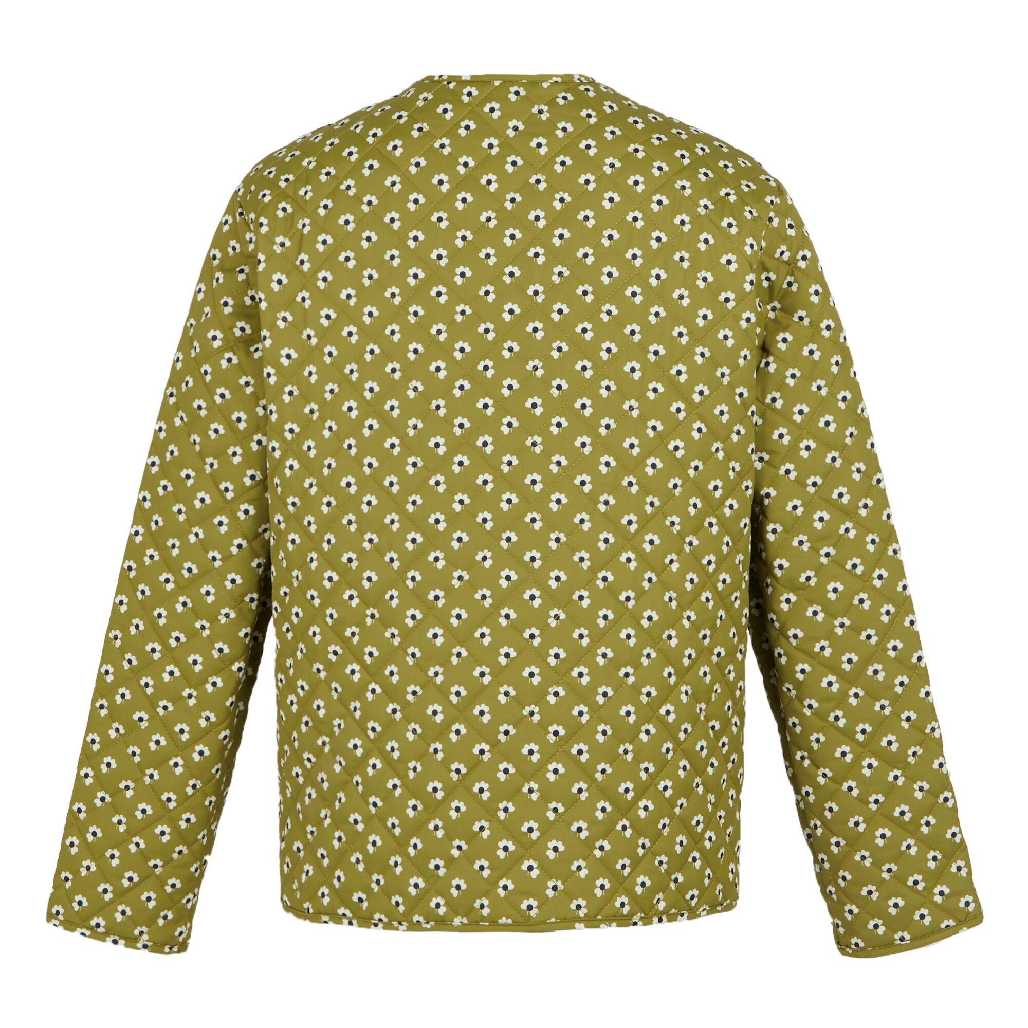 Orla Kiely Quilted Jacket | Clover Olive