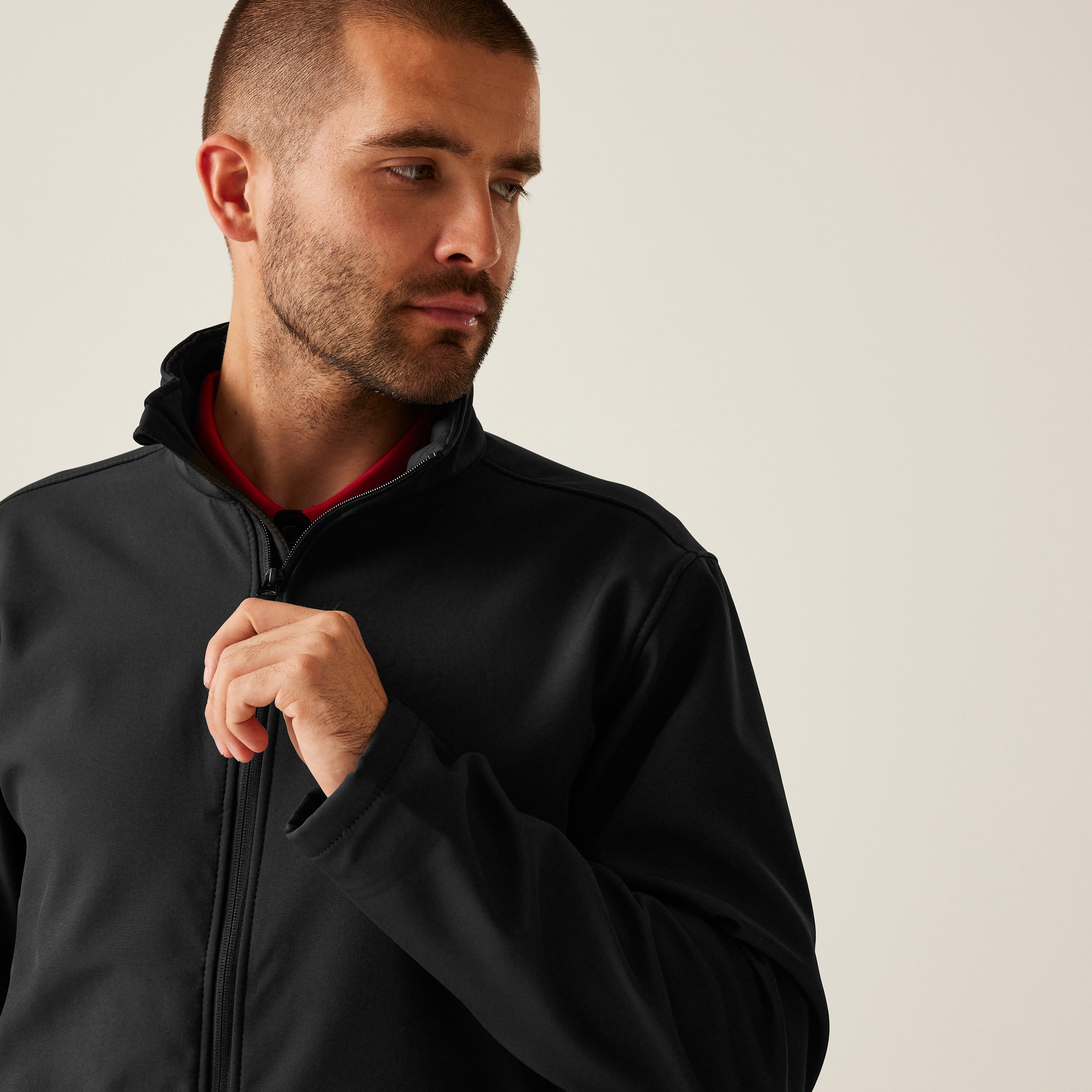 Men's Reid Softshell Jacket | Black