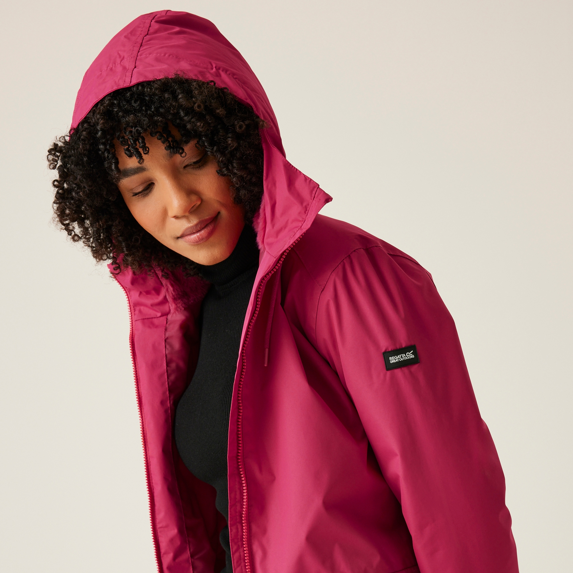 Women's Broadia Waterproof Jacket | Deep Pink