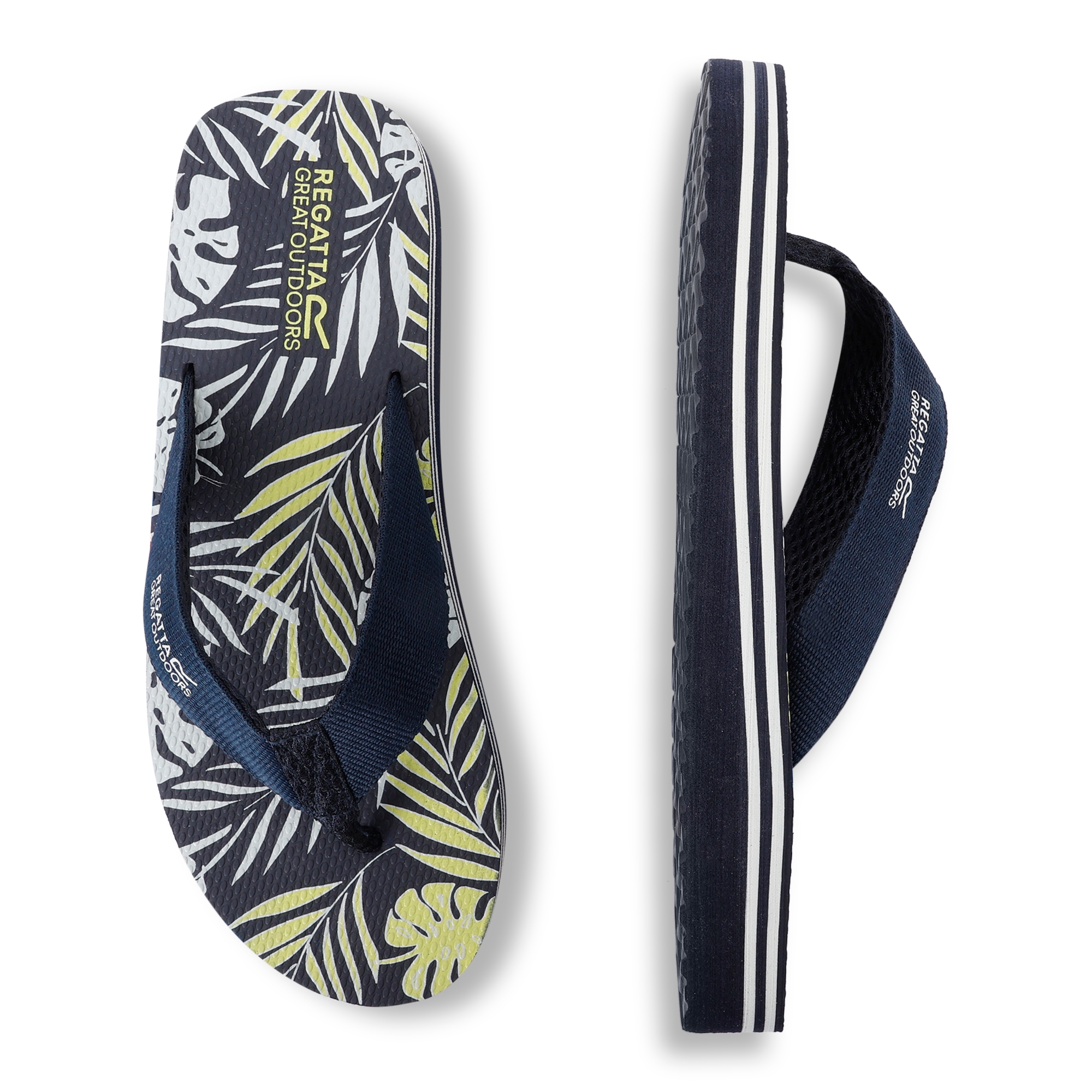 Men's Rico Flip Flops | Navy Leaf?