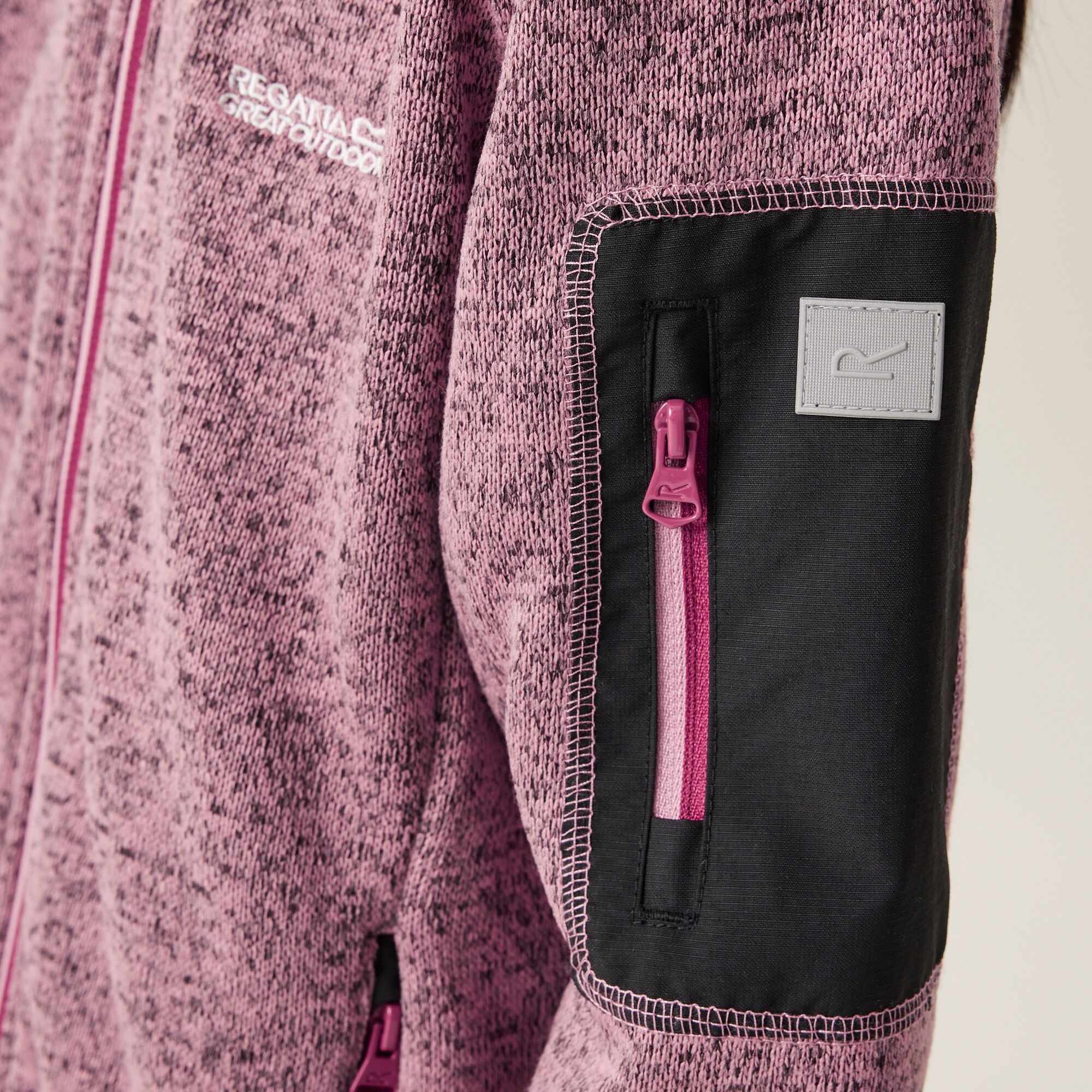 Kids' Newhill Full Zip Fleece | Lilas Beaujolais