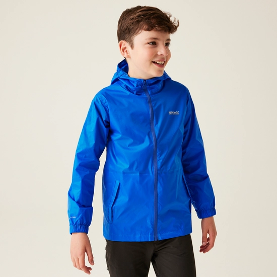 Kids' Pack It Waterproof Packaway Jacket | Exotic Plume Icy Morn