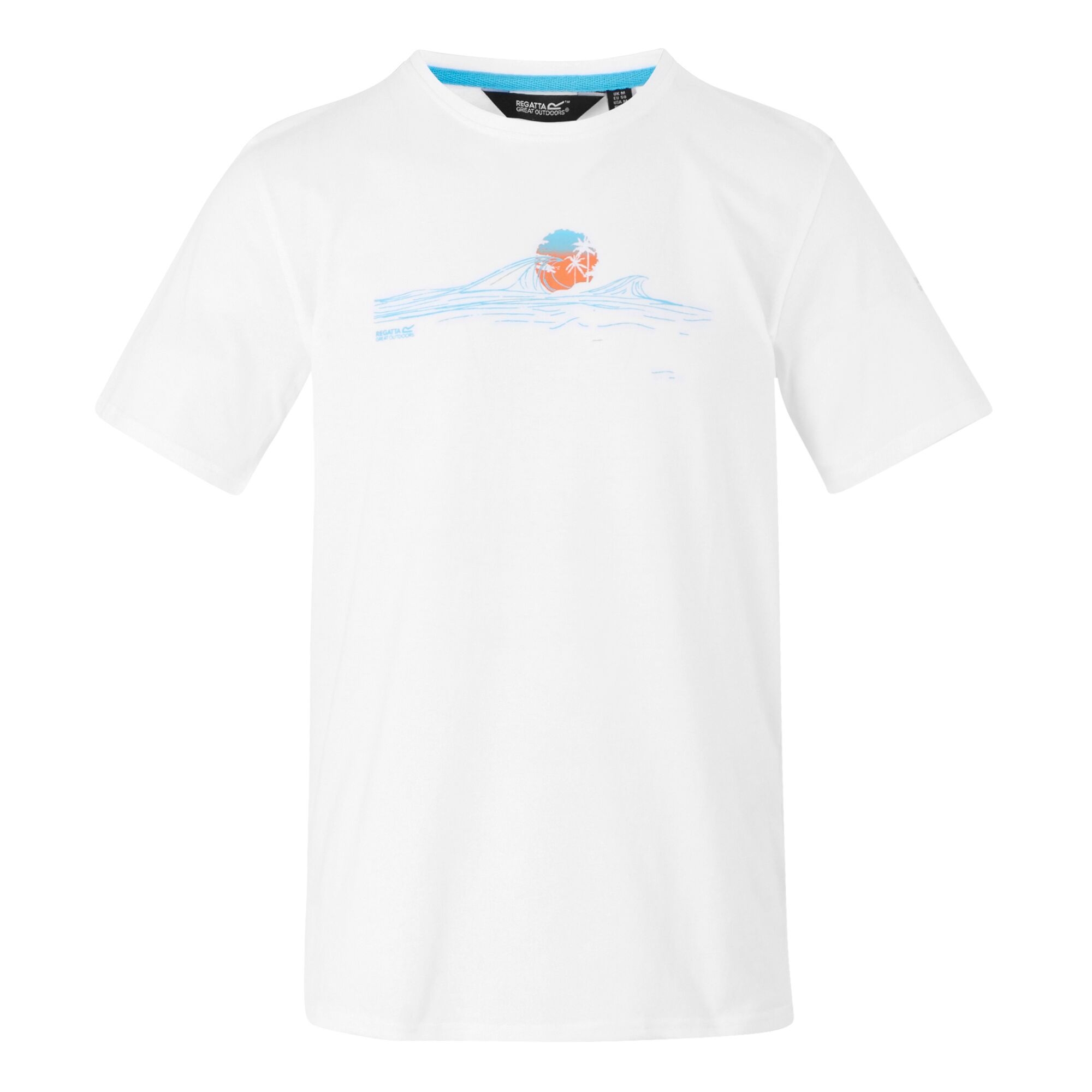 Men's Cline IX T-Shirt | White Sea Wave