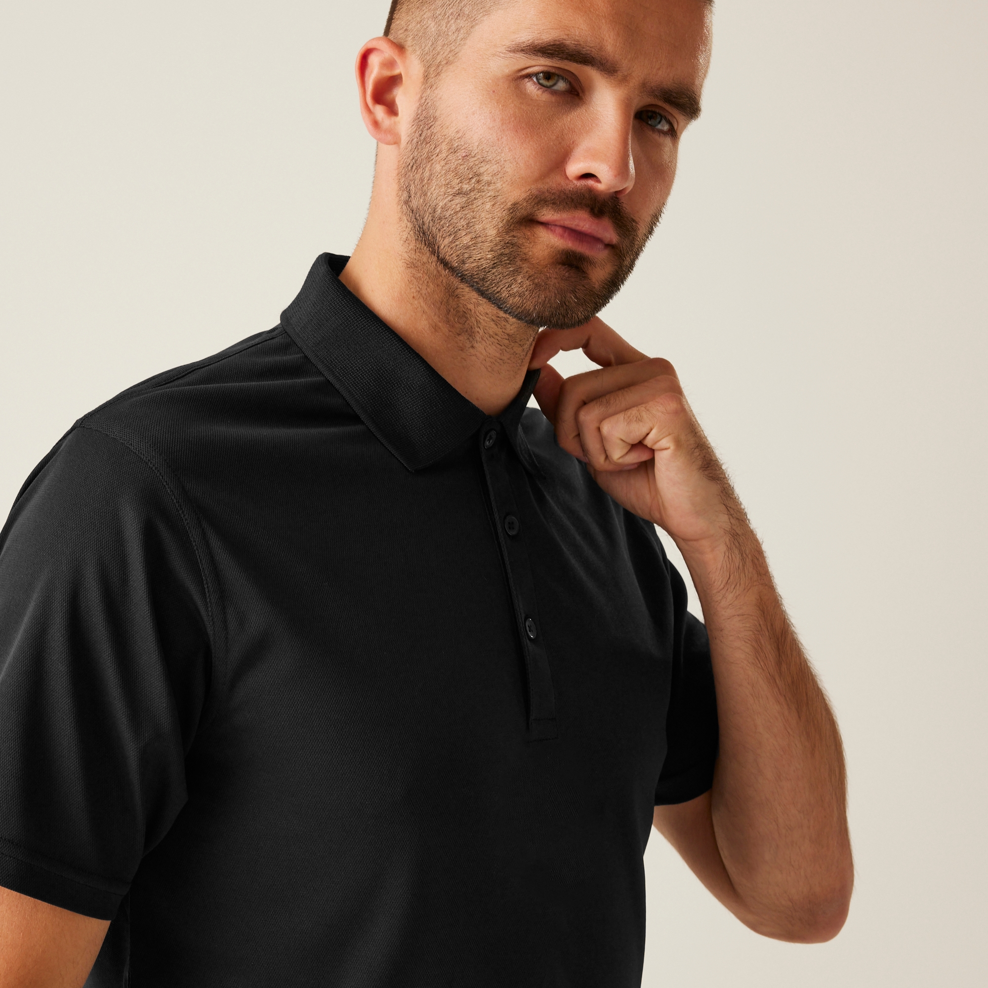 Men's Pro Wicking Polo | Black