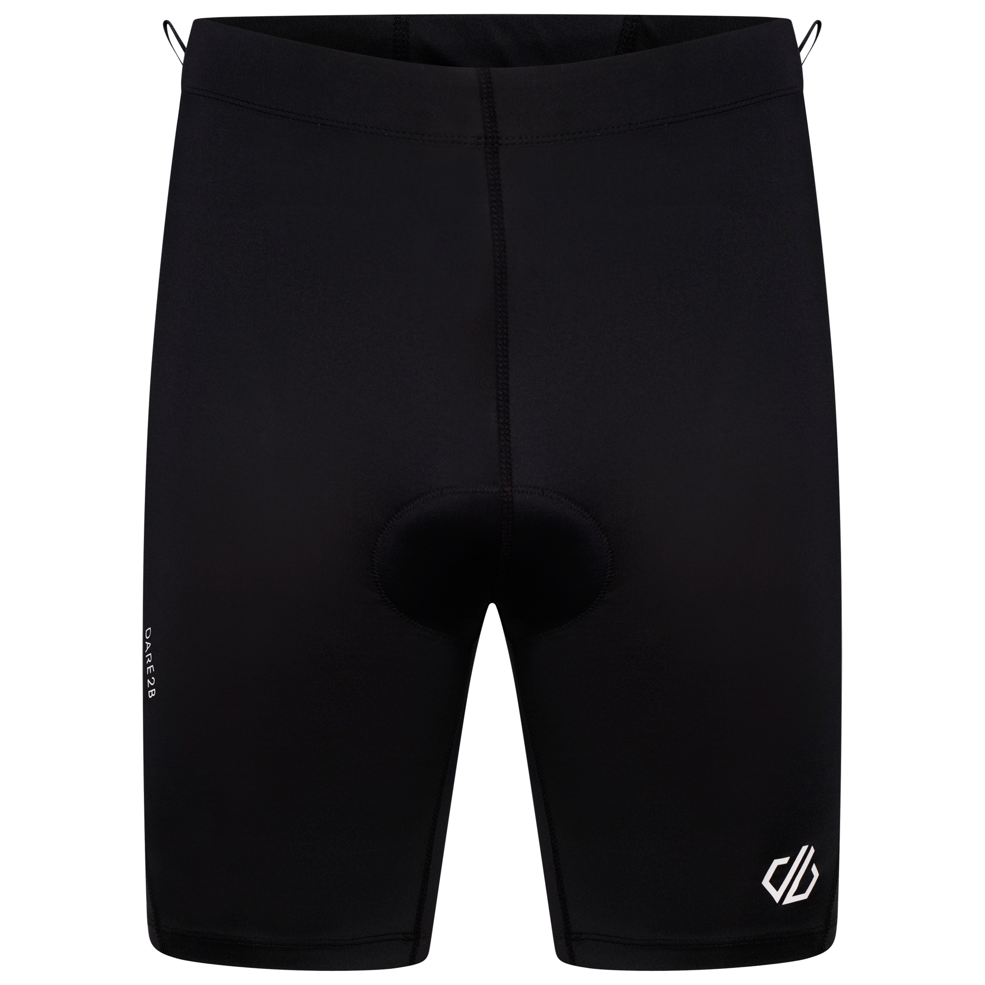 Men's Bold Reflective Cycling Shorts | Black