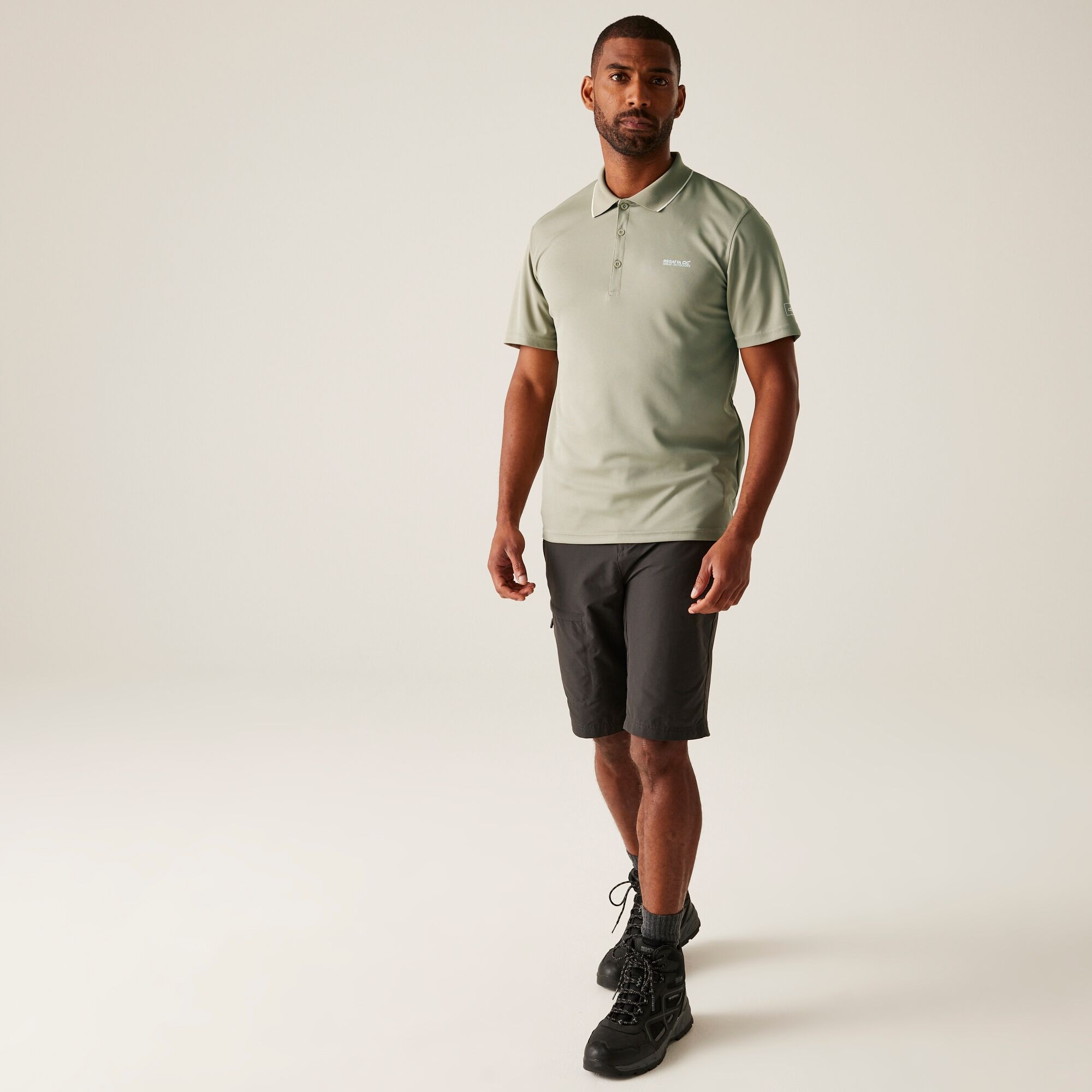 Men's Maverick V Active Polo Shirt | Golden Sand