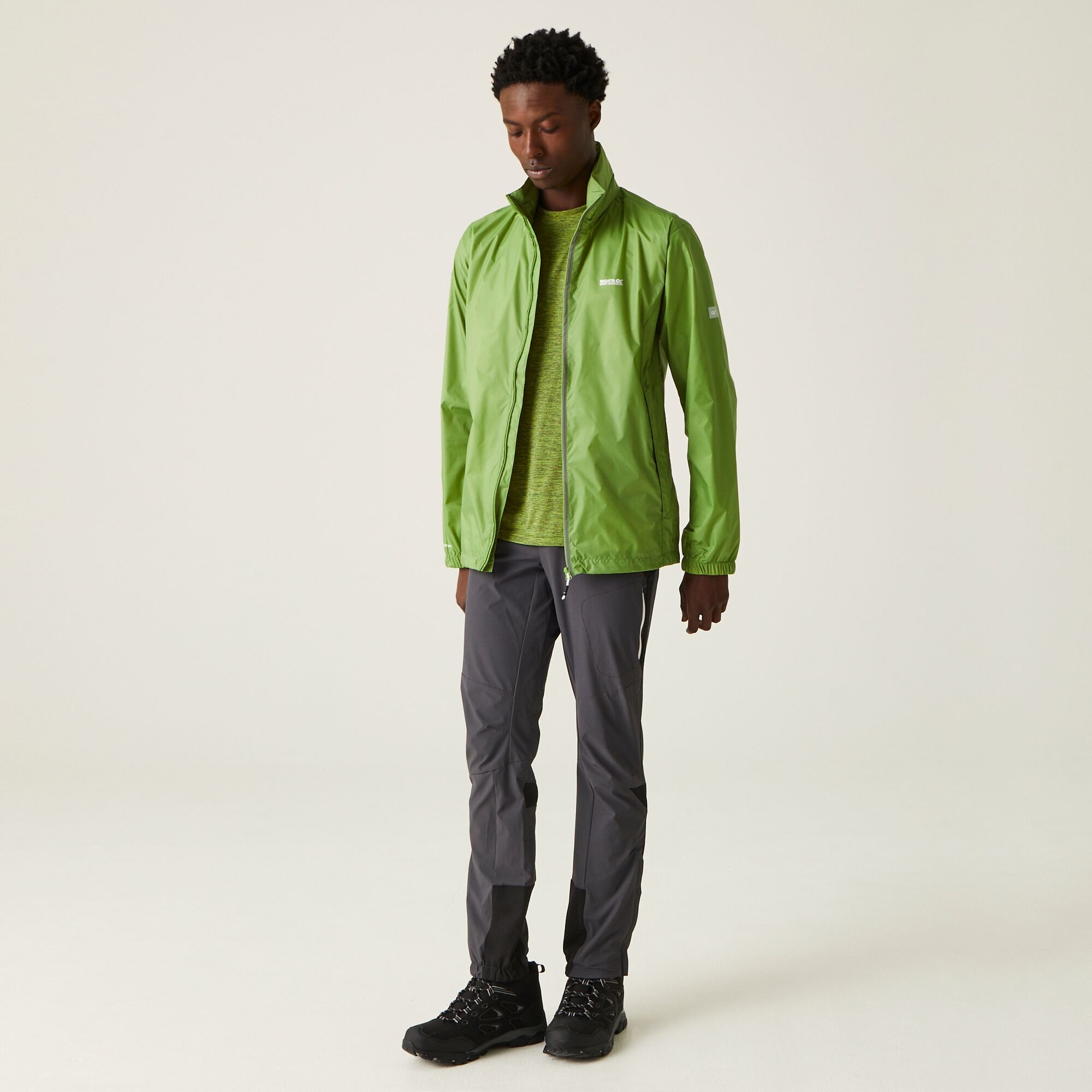 Men's Lyle IV Waterproof Packaway Jacket | Piquant Green Citron Lime