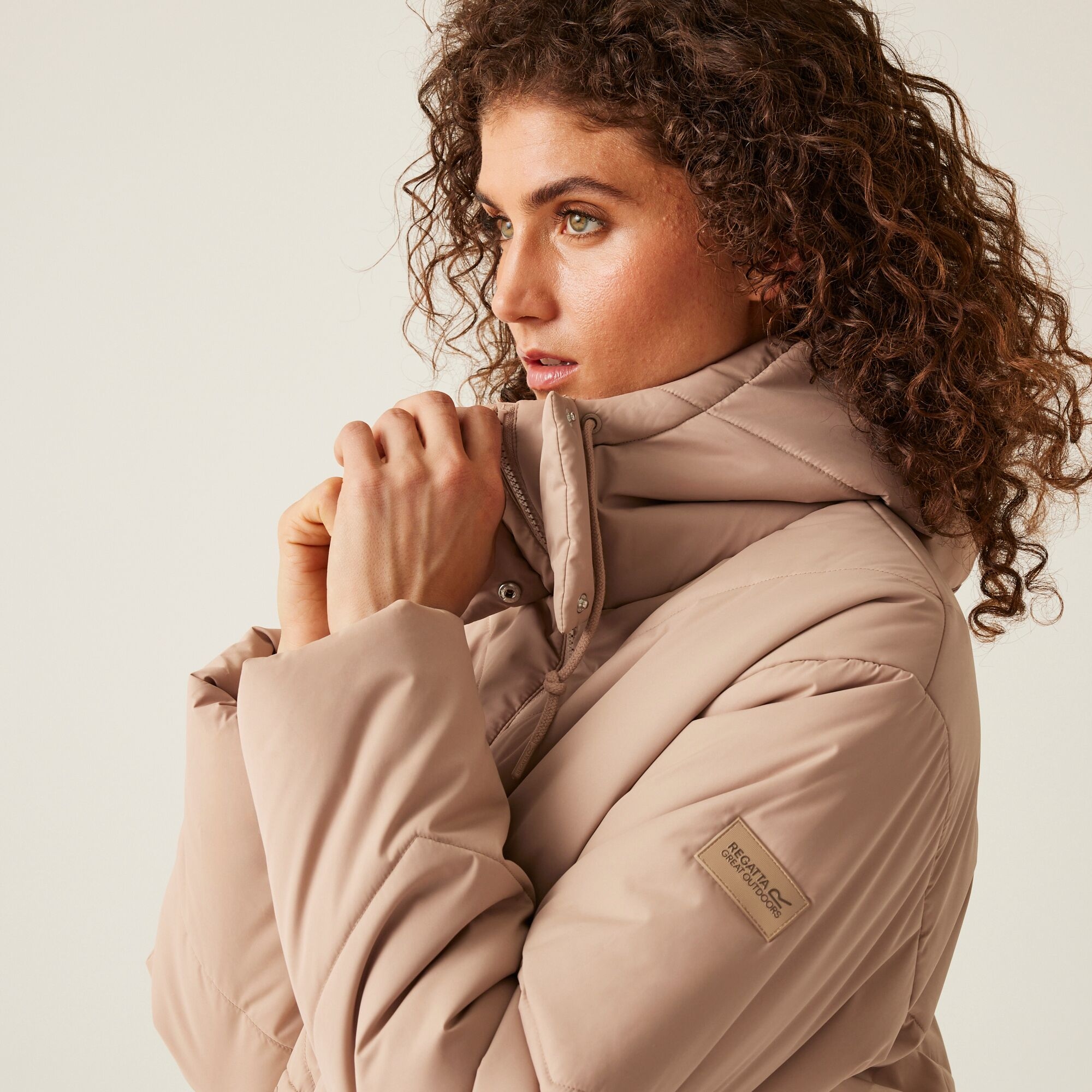 Women's Rurie Quilted Jacket | Warm Taupe