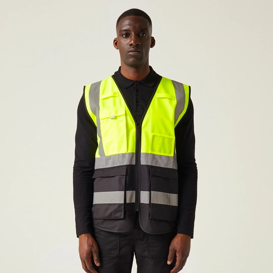 Men's Pro HI-VIS Executive Vest | Yellow