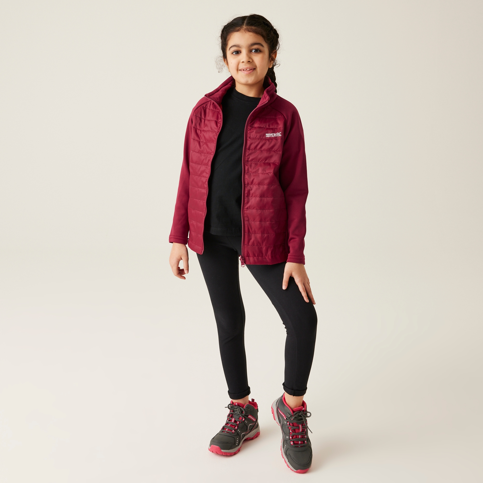 Girls Trekktain 3-in-1 Jacket | Rumba Red Red Sky