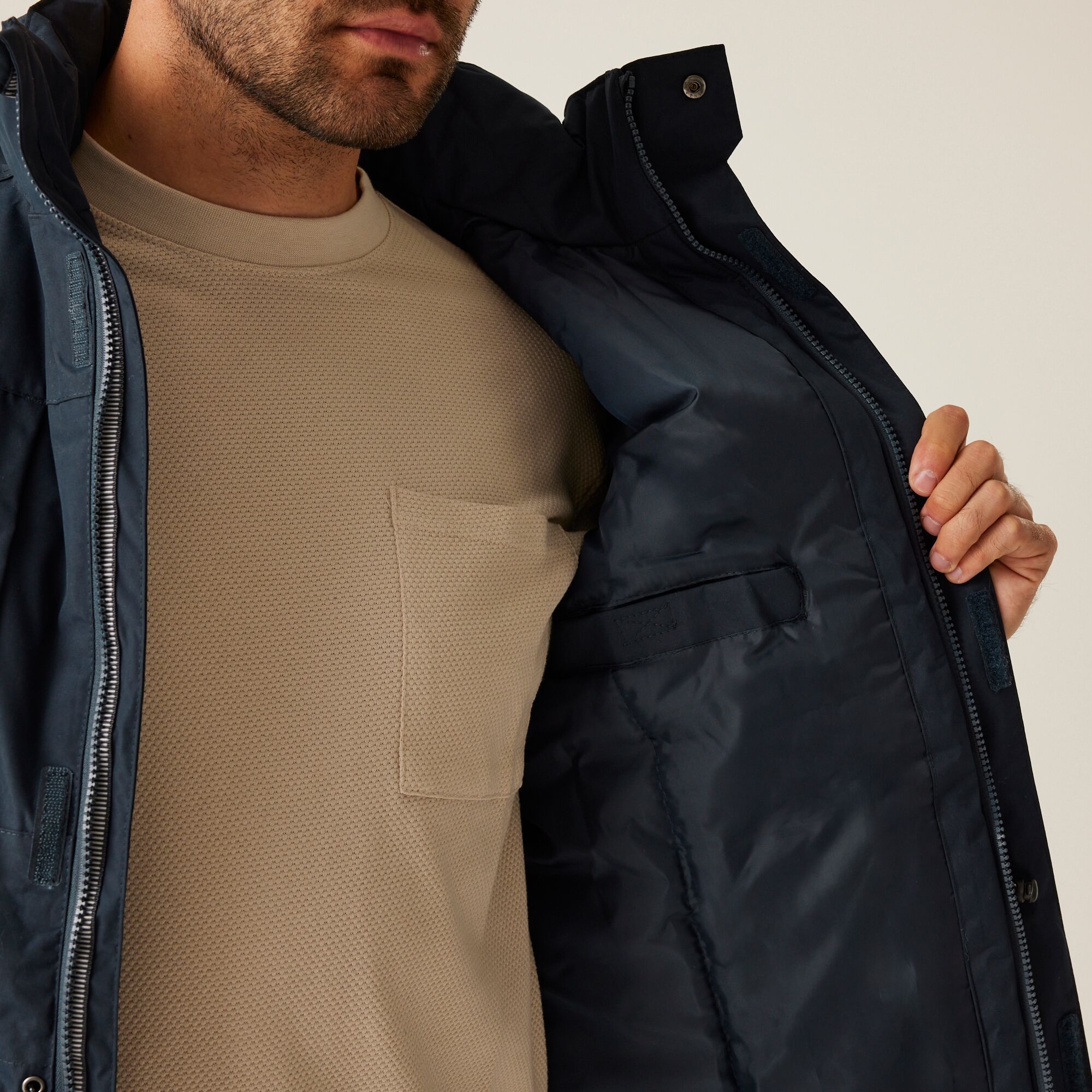 Men's Darby III Waterproof Insulated Parka Jacket | Navy