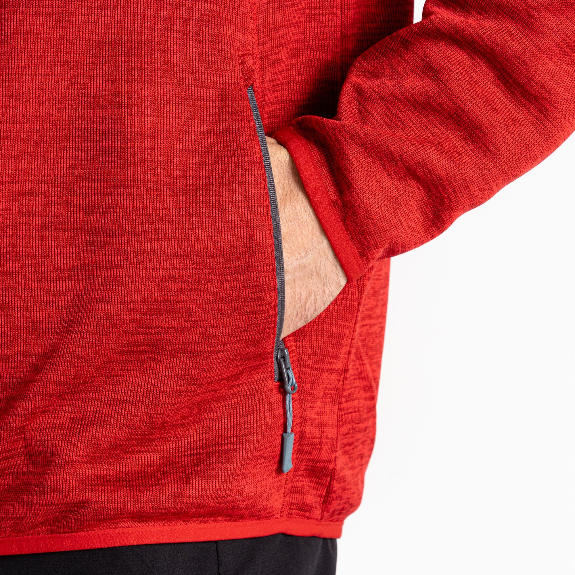 Men's Torrek Mountain Zip Through Fleece | Danger Red