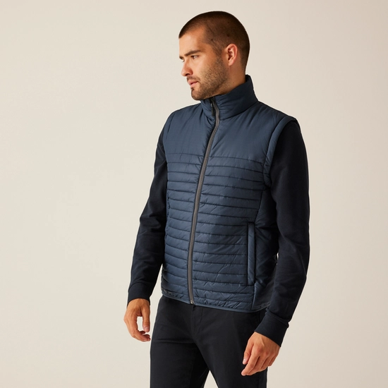 Men's Honestly Made 100% Recycled Insulated Bodywarmer | Black
