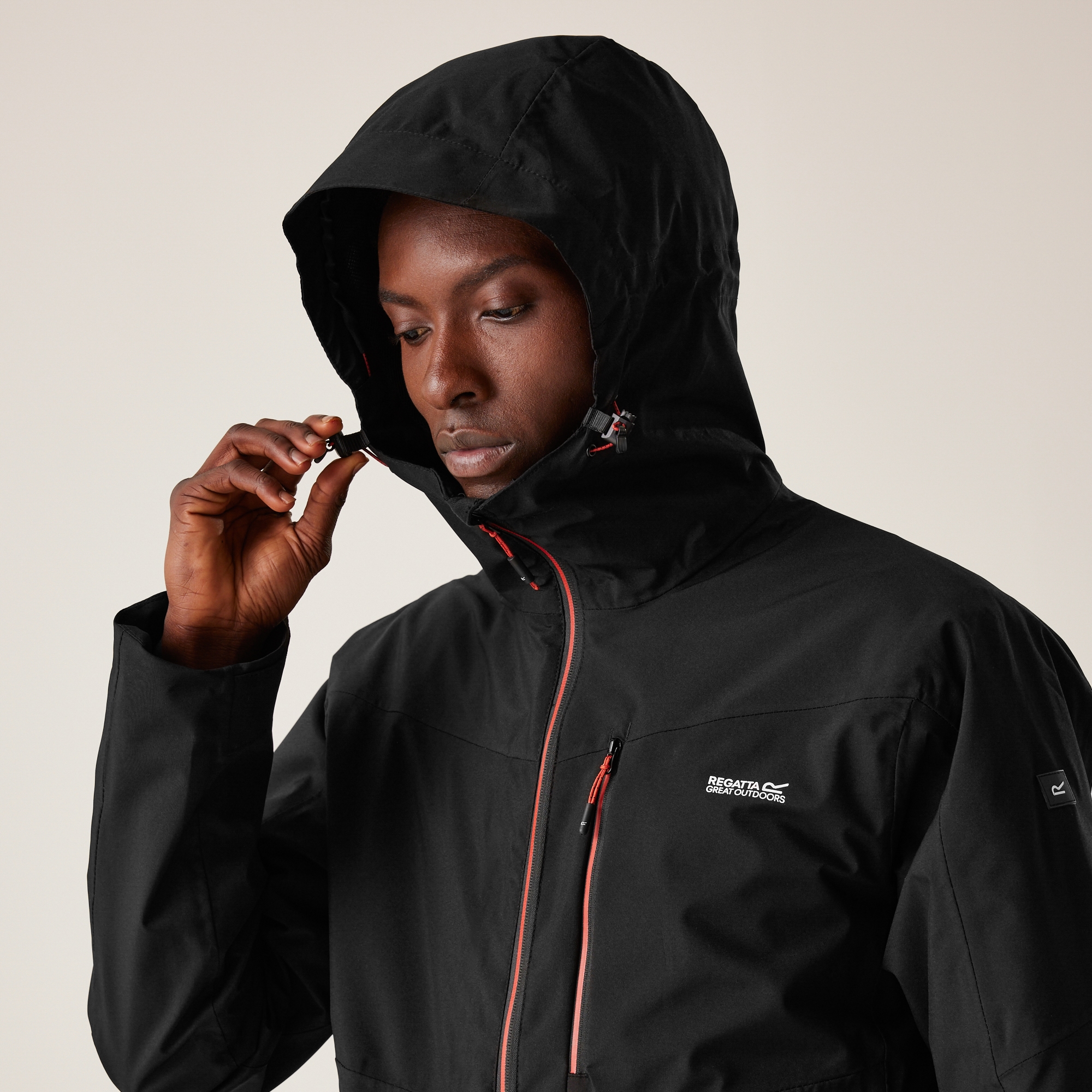 Men's Wentwood IX 3-in-1 Jacket | Black Black Red Ochre