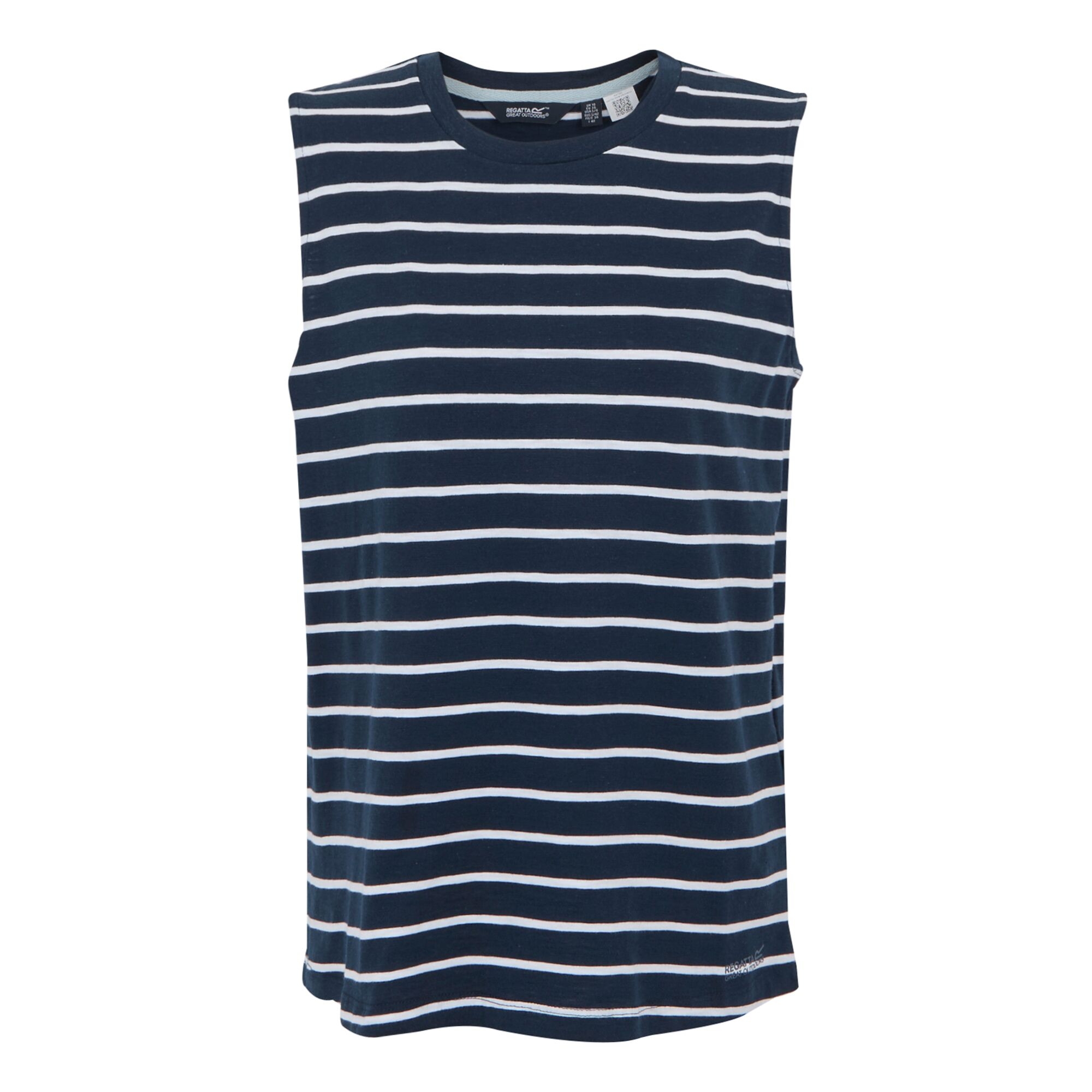 Women's Fariene Sleeveless Top | Navy White Stripe