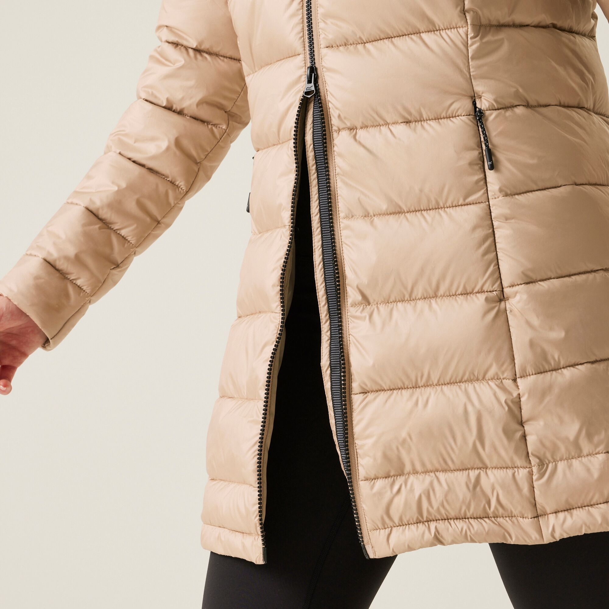 Women's Starler Insulated Padded Jacket | Warm Taupe