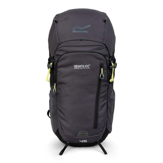Highton V2 45L Backpack | Black Seal Grey