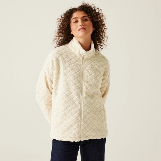 Women's Apphia Full Zip Fluffy Fleece | Deep Plum