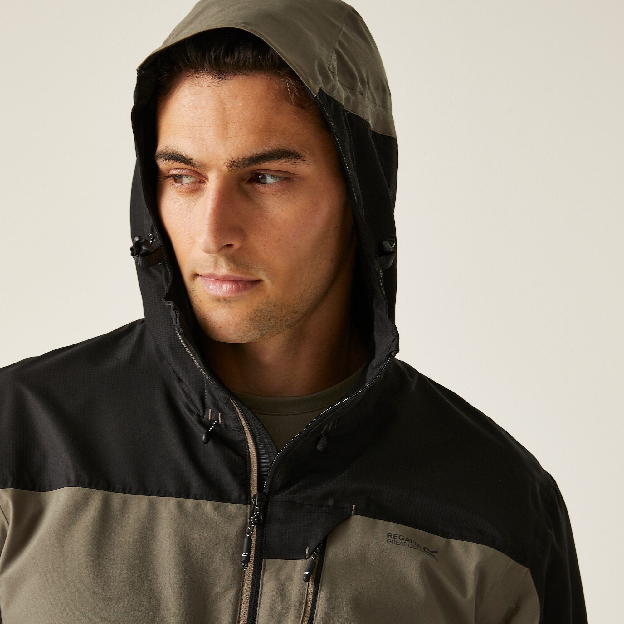 Men's Highton IV Stretch Waterproof Jacket | Treetop Black