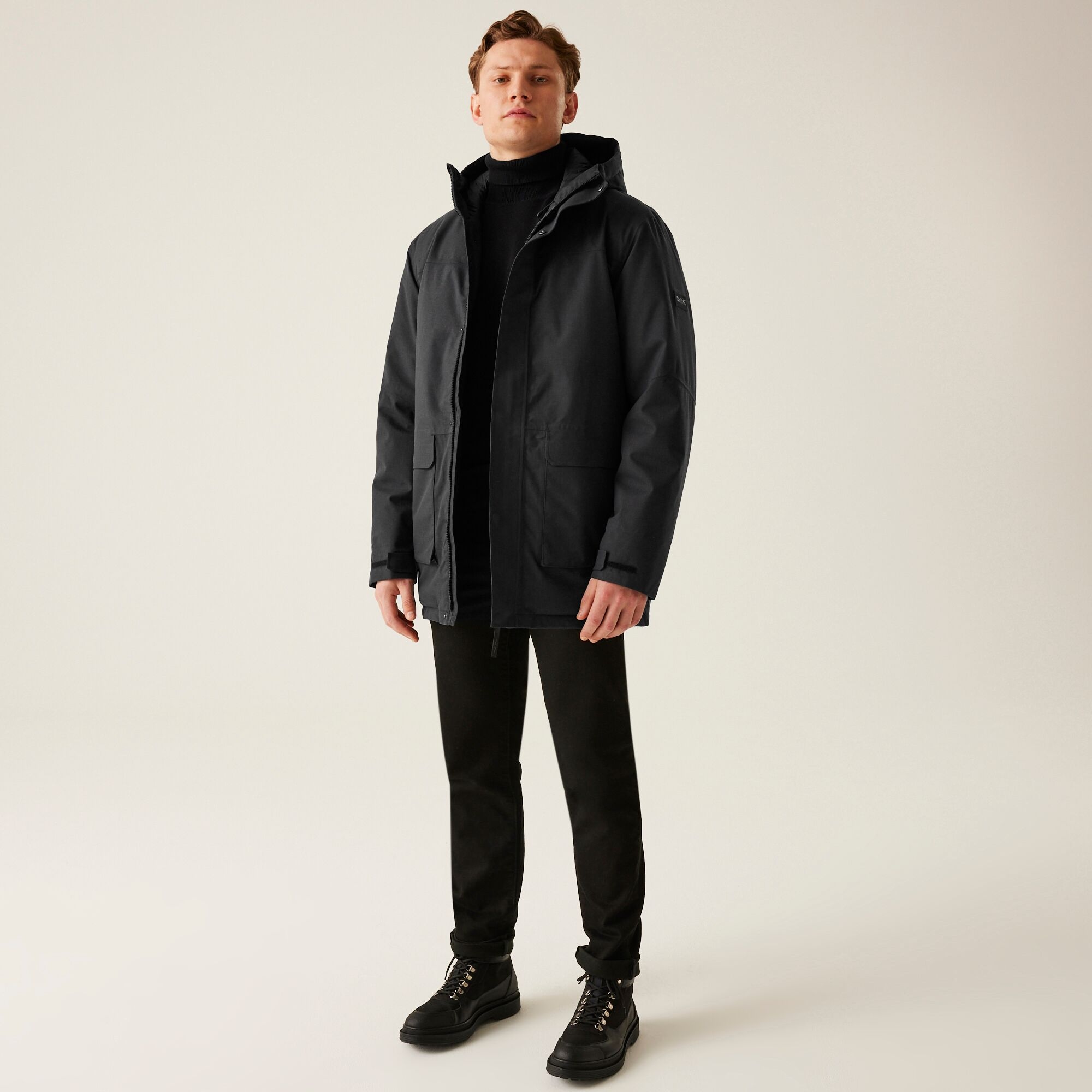 Men's Ezdale Waterproof Insulated Jacket | Black Marl Black