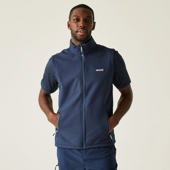 Men's Bradwell III Softshell Gilet | Navy