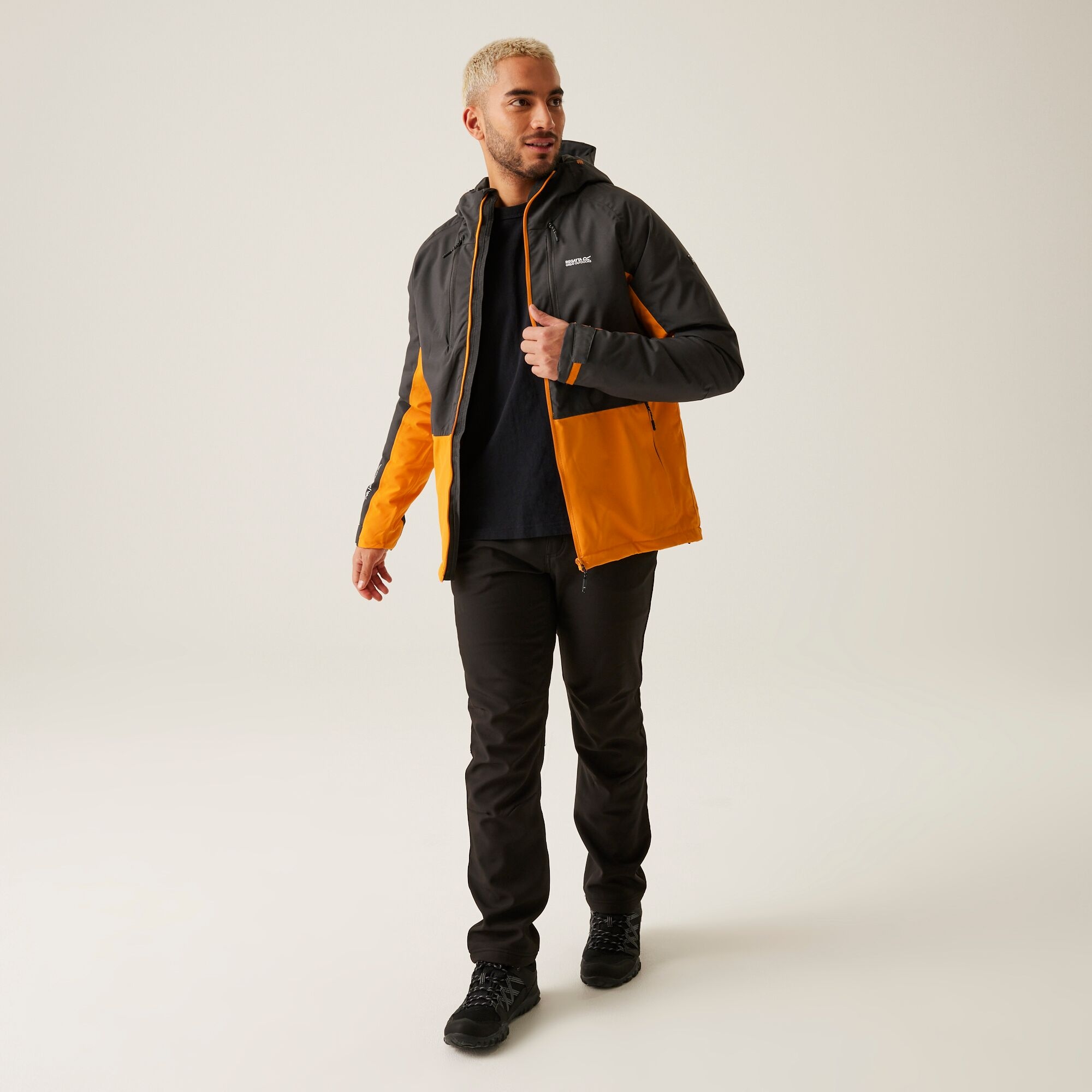 Men's Highton Stretch Padded Jacket III | Ash Orange Pepper