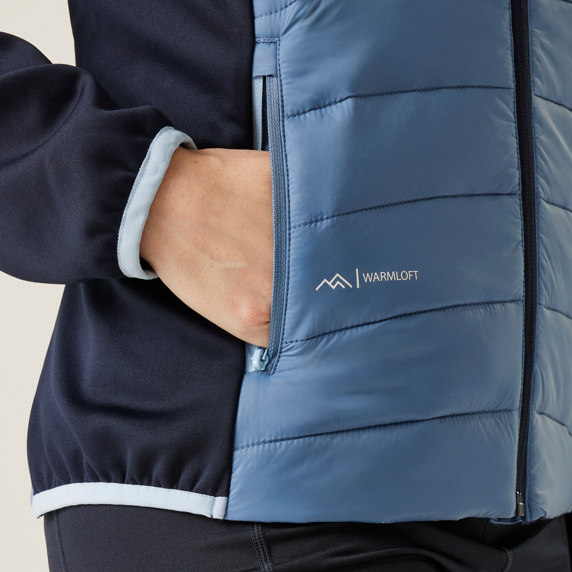 Women's Clumber V Hybrid Jacket | Coronet Blue Navy