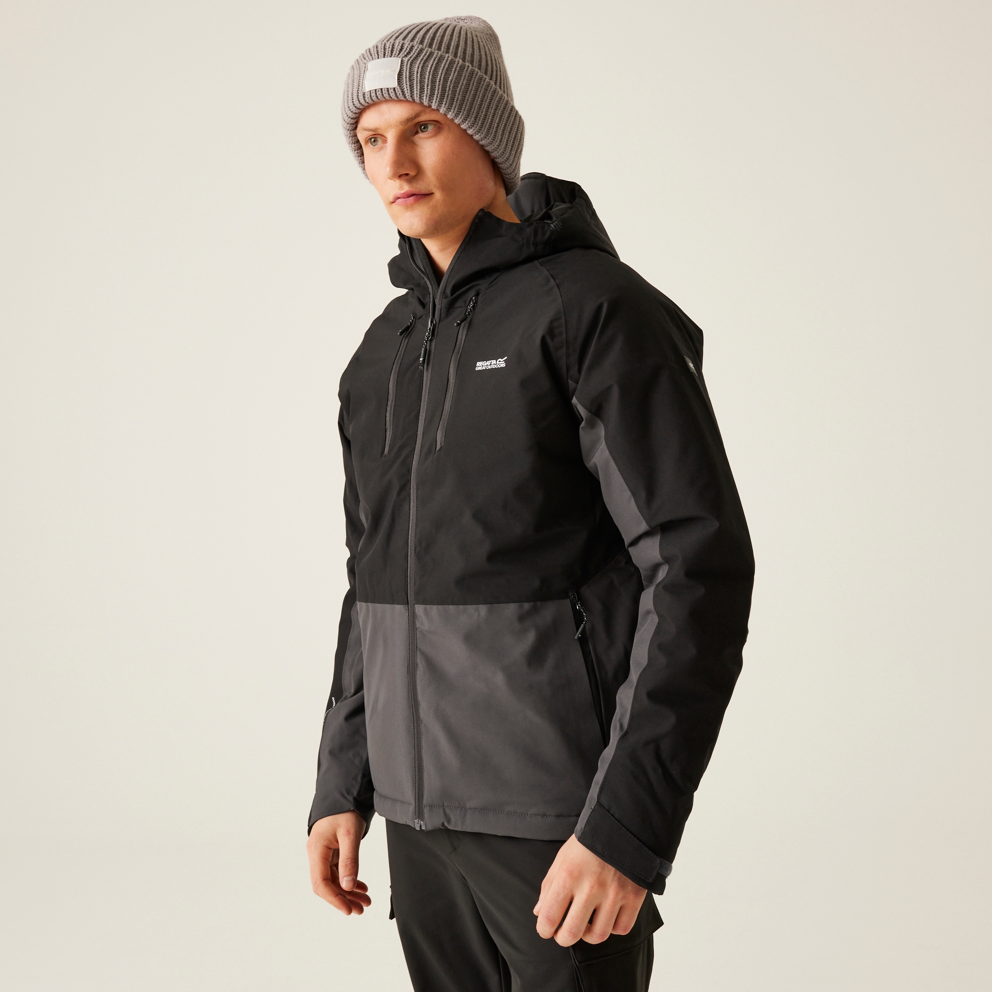 Men's Highton Stretch Padded Jacket III | Black Ash