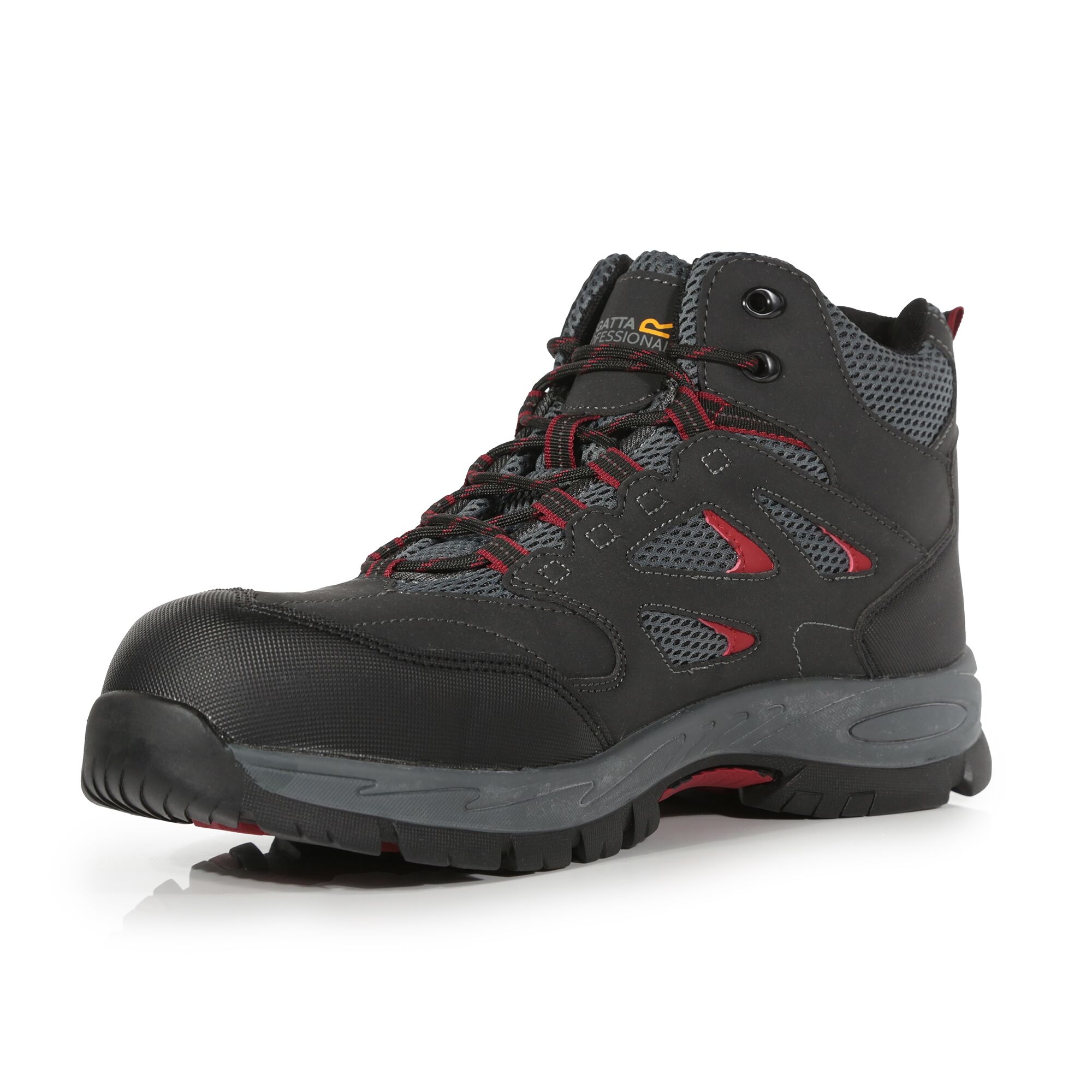 Men's Mudstone Safety Hiker | Ash Rio Red