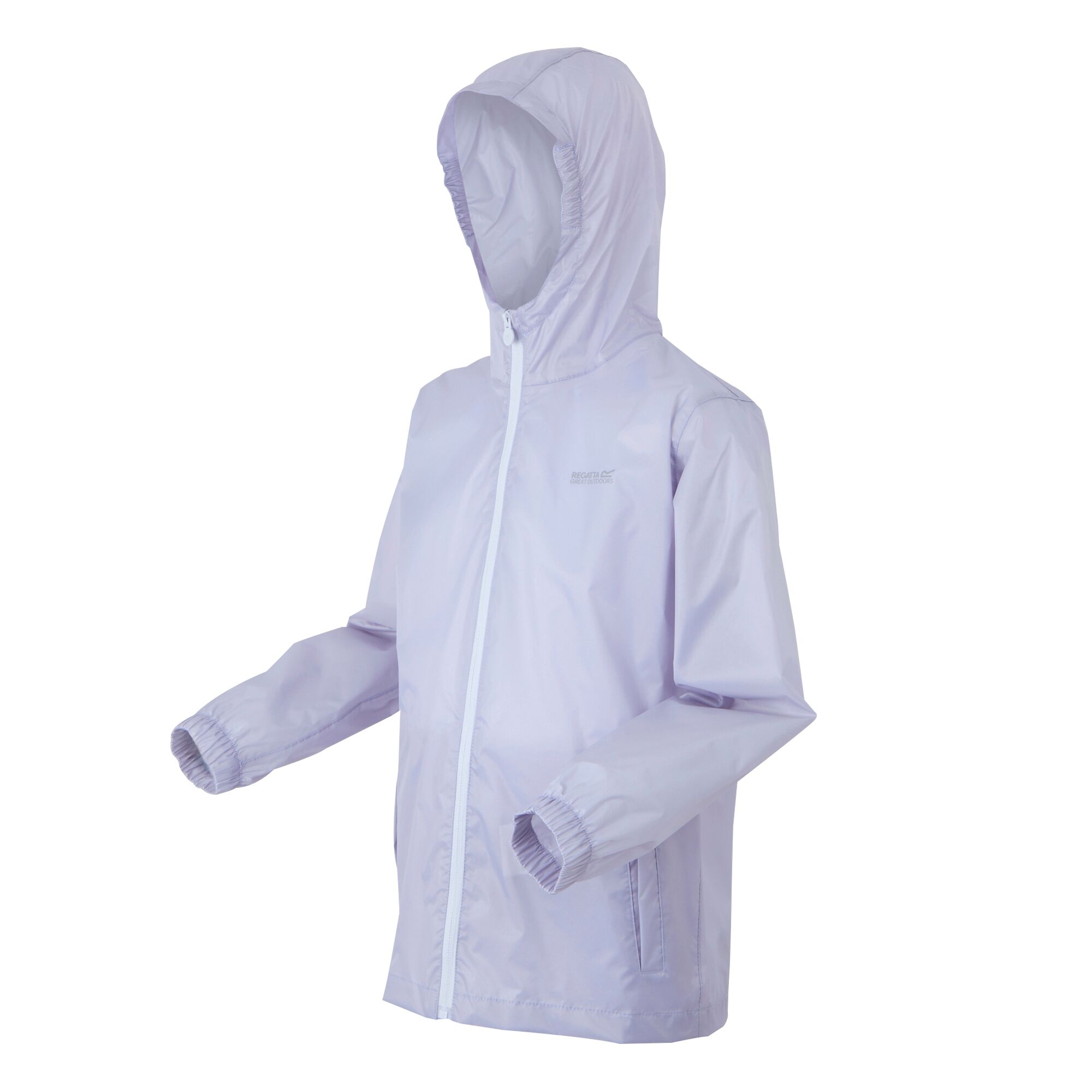 Kids' Pack It Waterproof Packaway Jacket | Lilac Thistle Lilac Hint