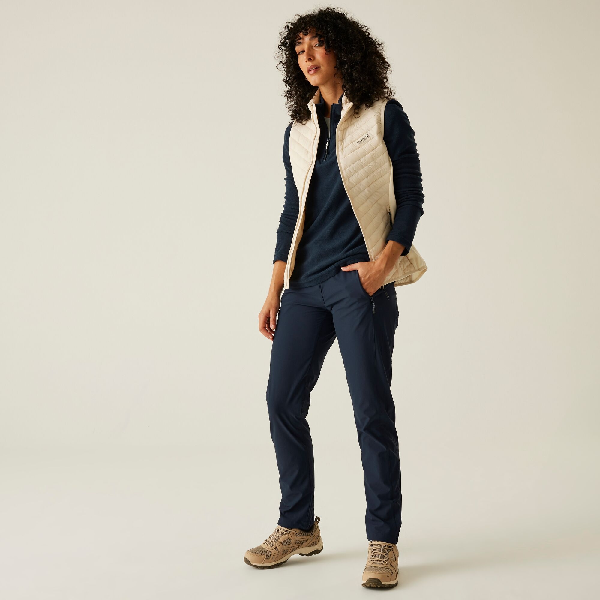 Women's Insect-Repellent Light II Packaway Trousers | Navy