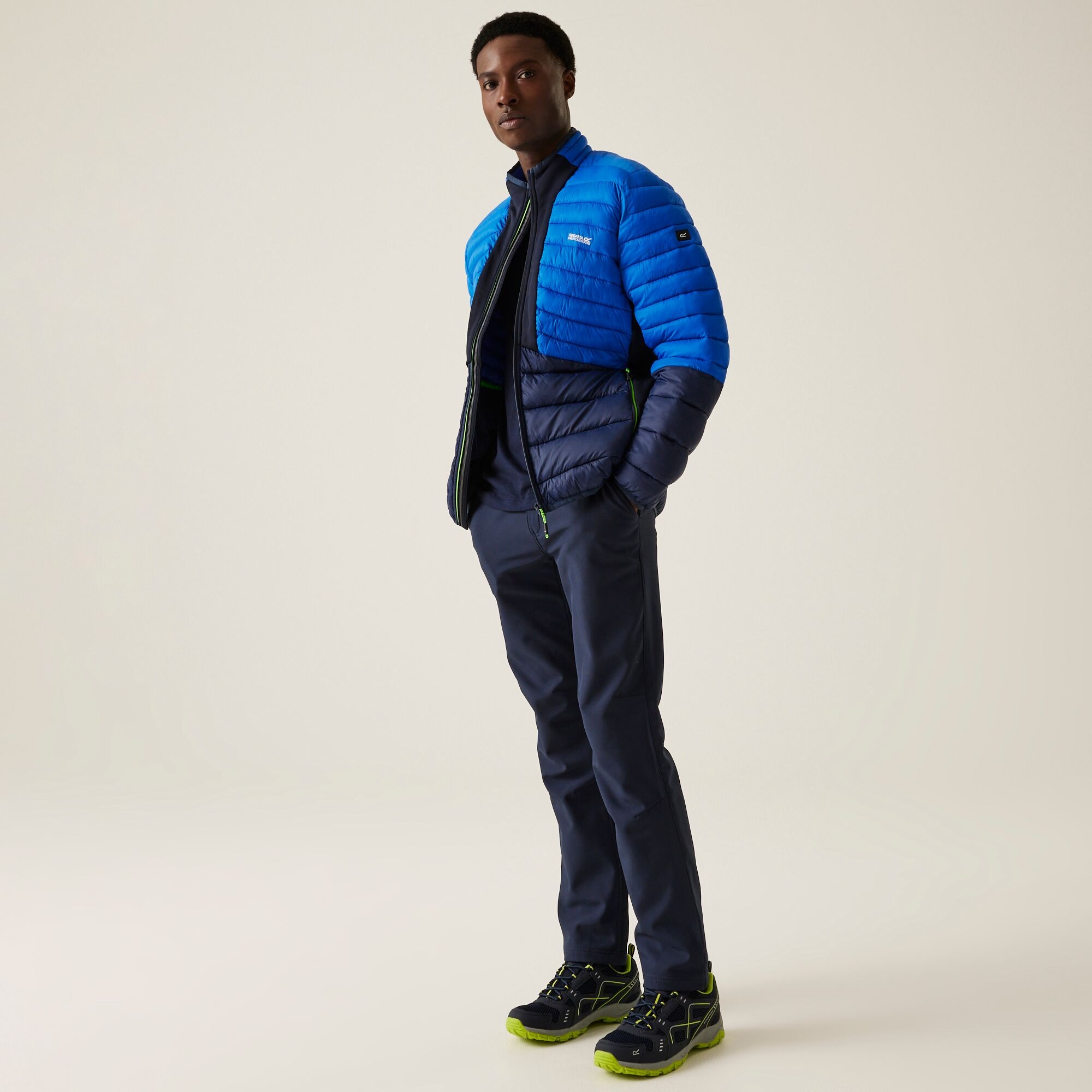 Men's Leedre Hybrid Jacket | Olympian Blue Navy
