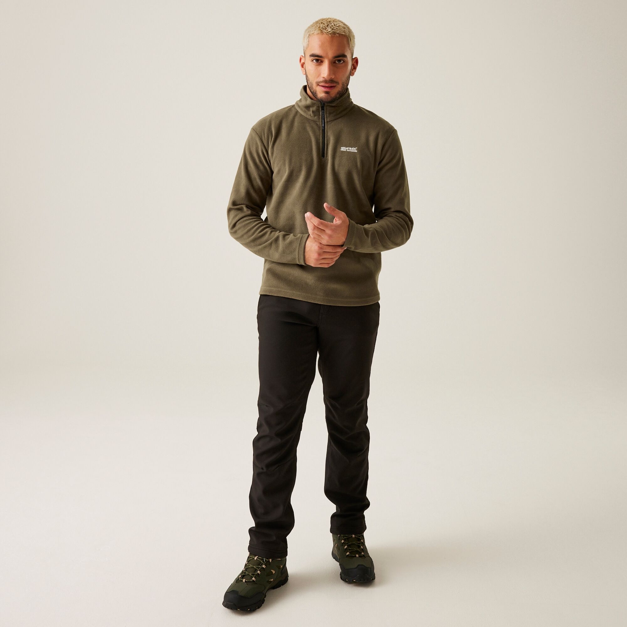 Men's Thompson Lightweight Half Zip Fleece | Crocodile