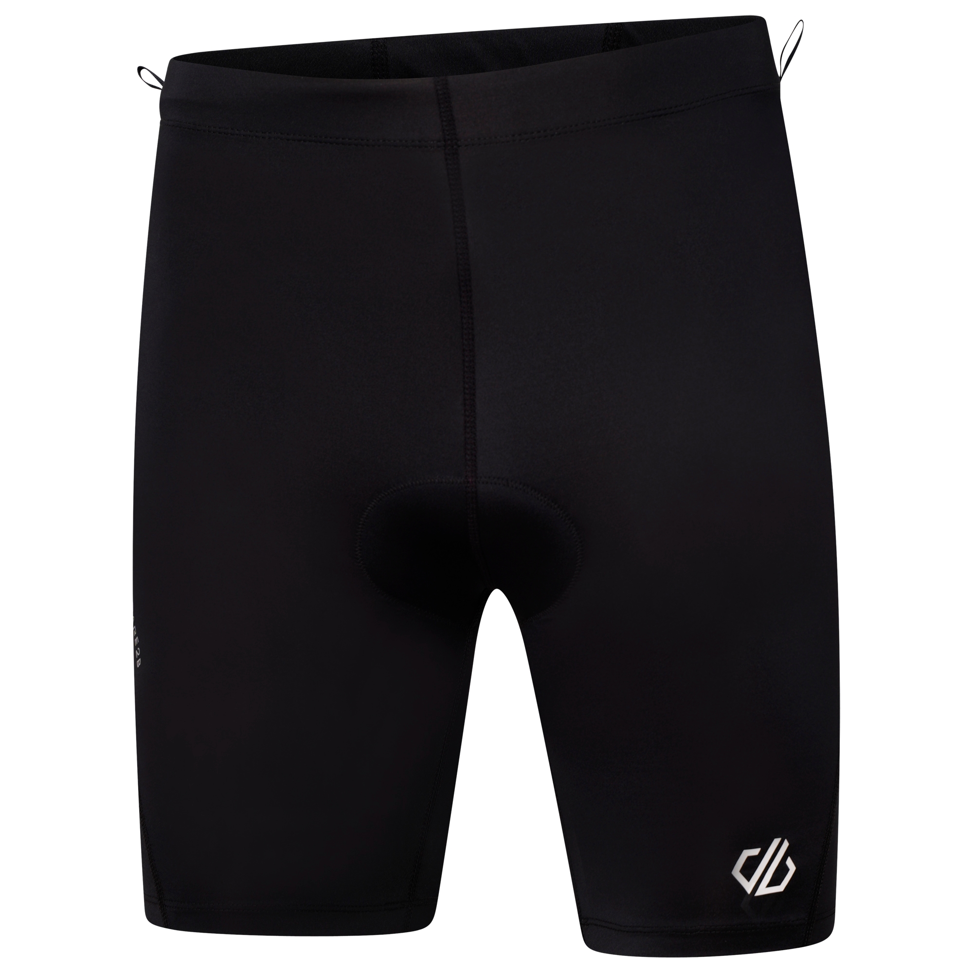 Men's Bold Reflective Cycling Shorts | Black